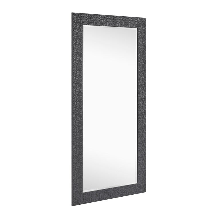 Miroir vertical pleine longueur à motif mosaïque de qualité supérieure - Miroir d'habillage complet sur pied, incliné ou autoportant