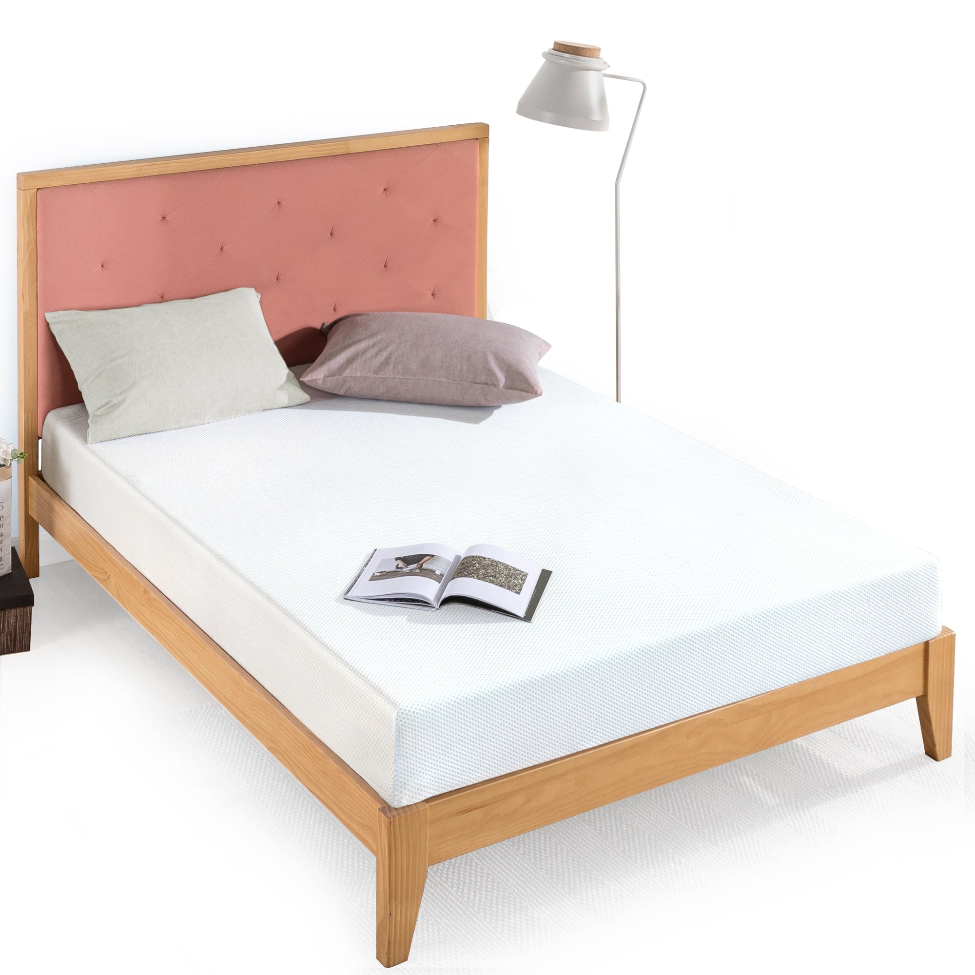 Matelas en mousse à mémoire de forme Priage by Zinus de 8 pouces au thé vert