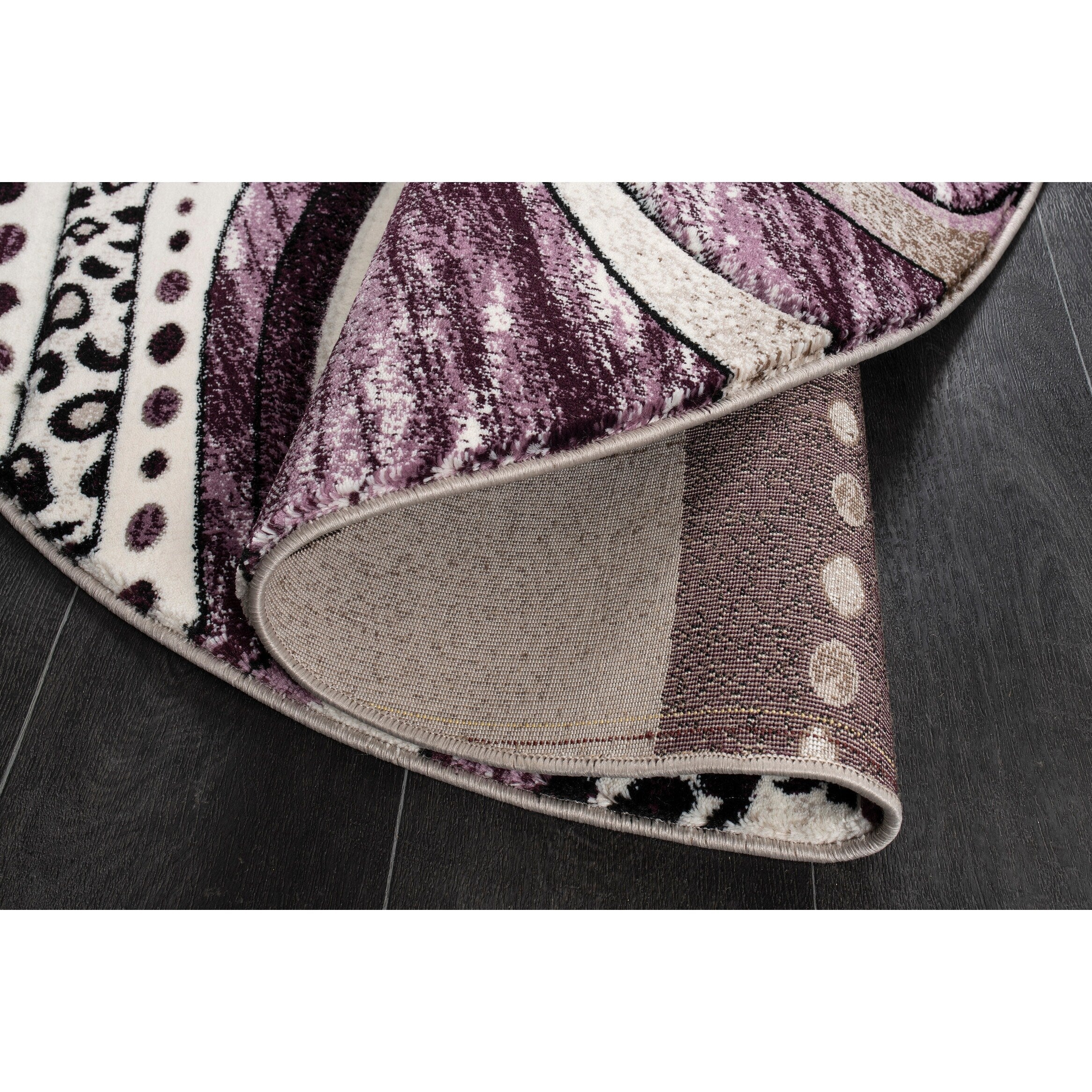 Tapis à tourbillons abstraits de la collection Rhodes