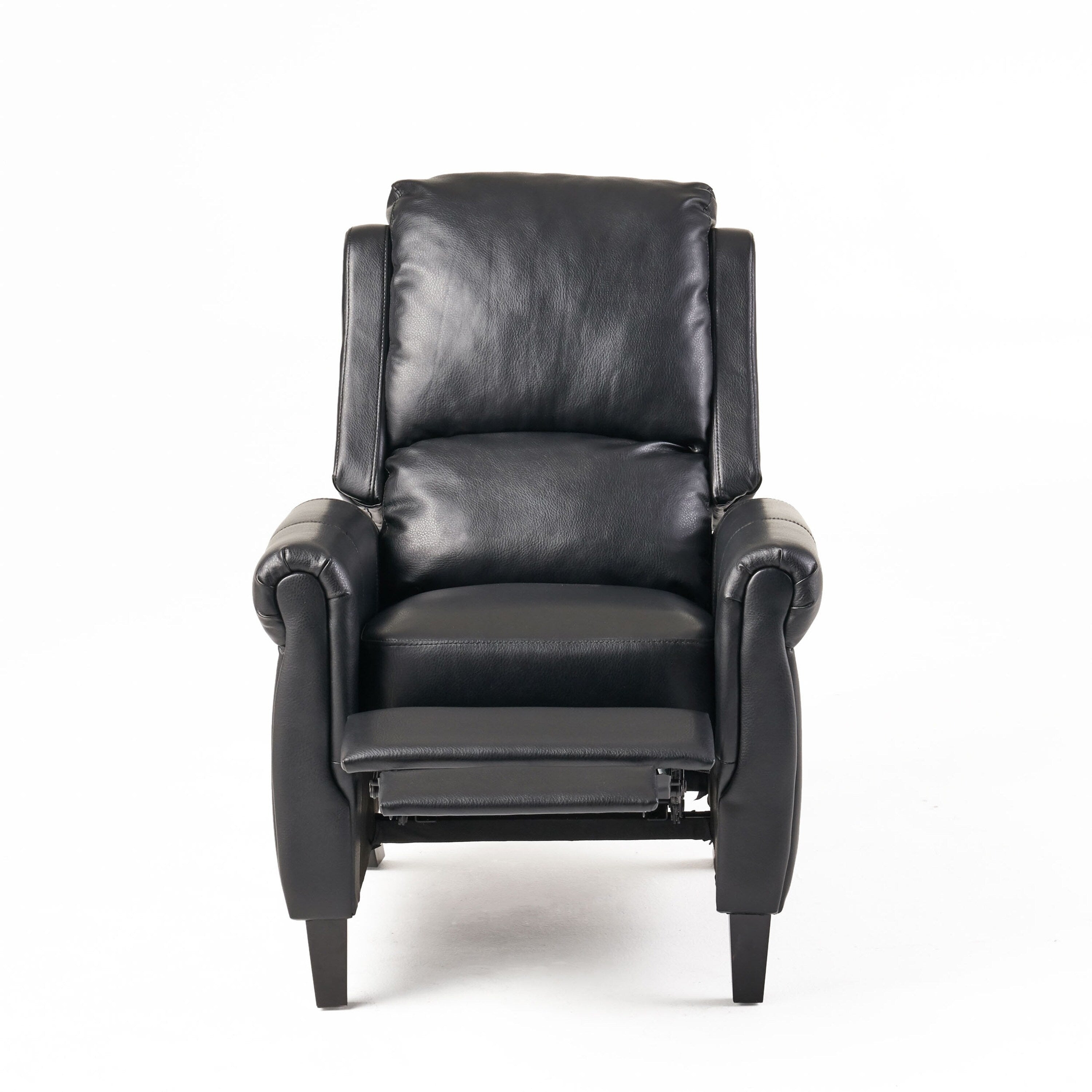 Fauteuil inclinable en cuir PU ultra-confortable Roomfitters, fauteuil inclinable luxueux pour salon ou chambre à coucher
