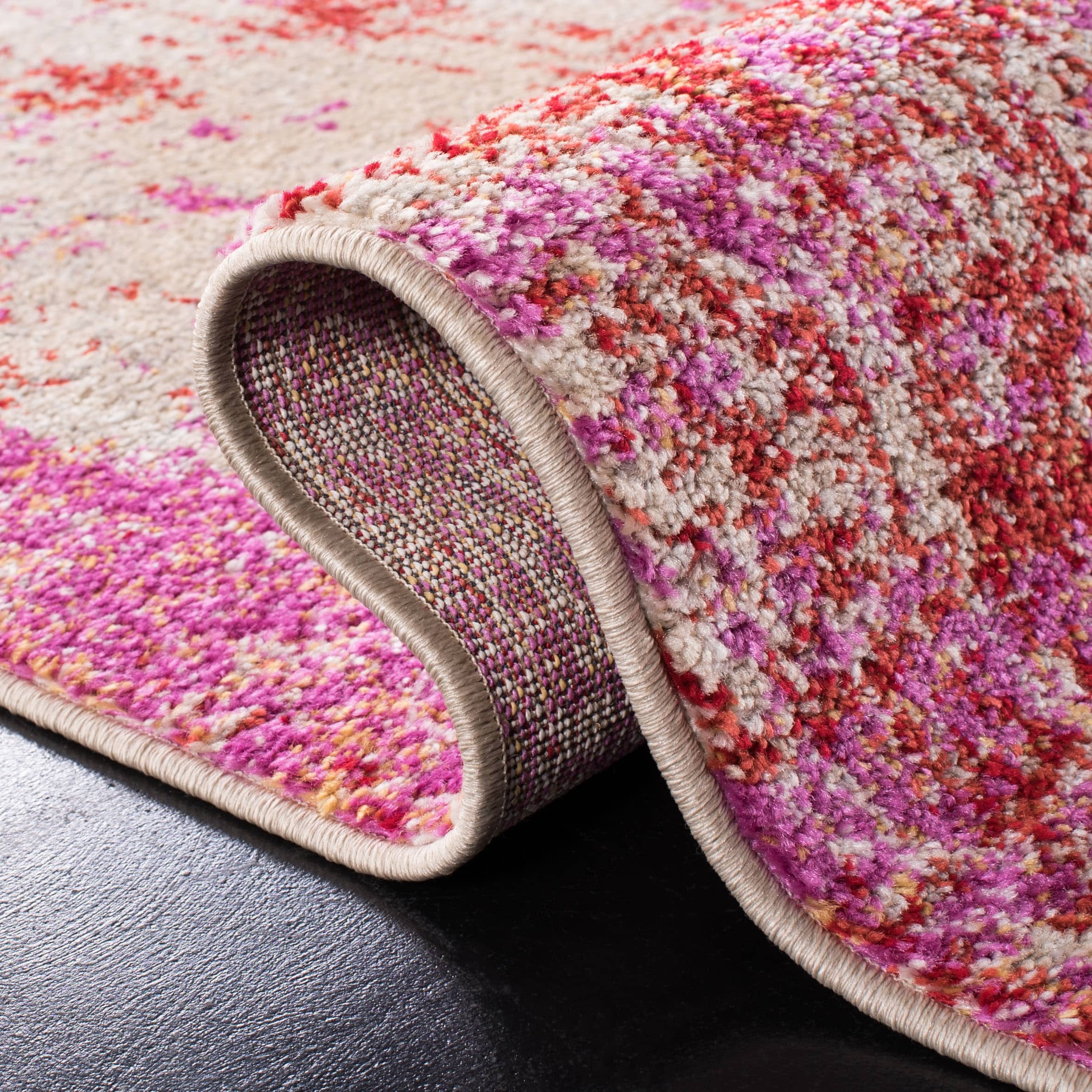 Tapis SAFAVIEH Adirondack Guillerma moderne abstrait vieilli