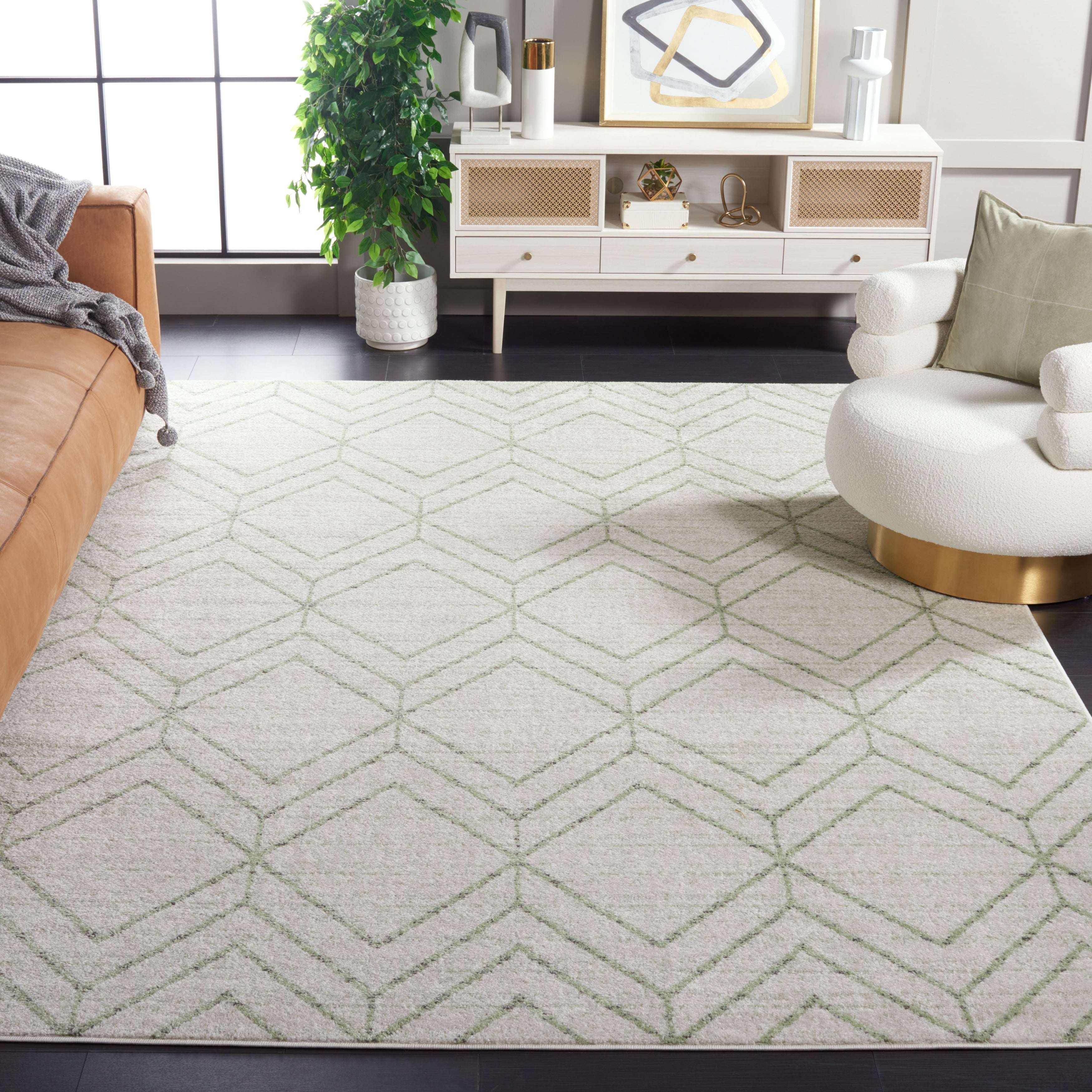 Tapis géométrique moderne SAFAVIEH Adirondack Juvelina