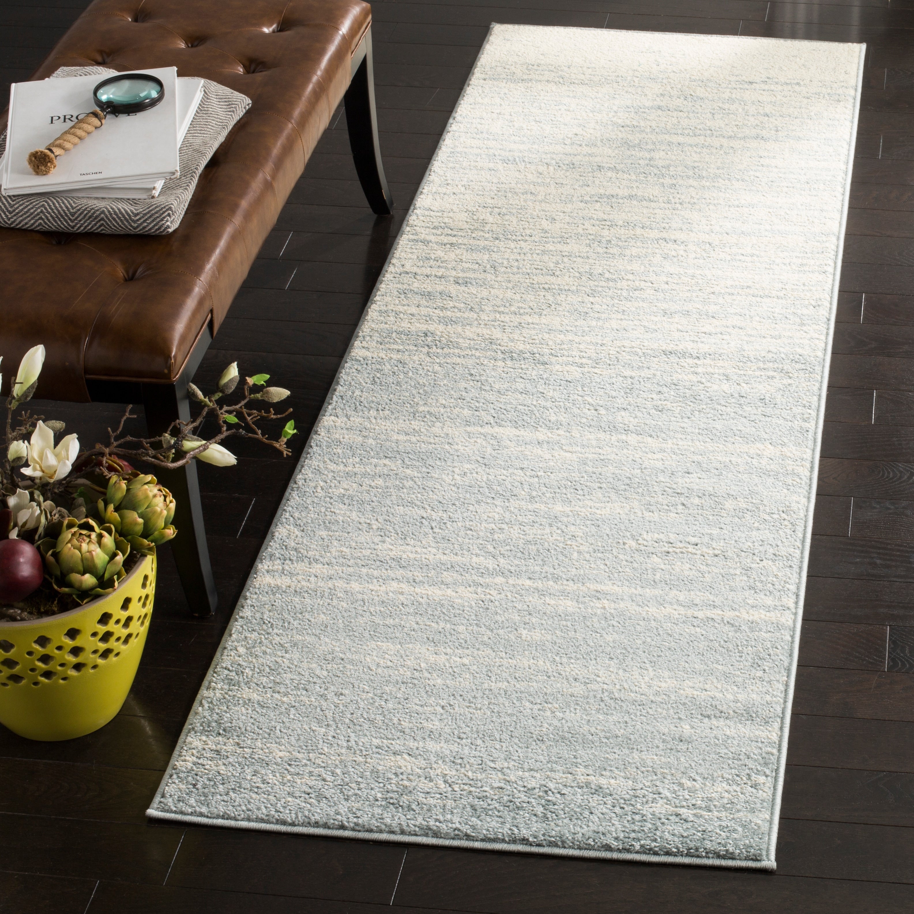 Tapis Adirondack Mieko moderne ombré vieilli SAFAVIEH