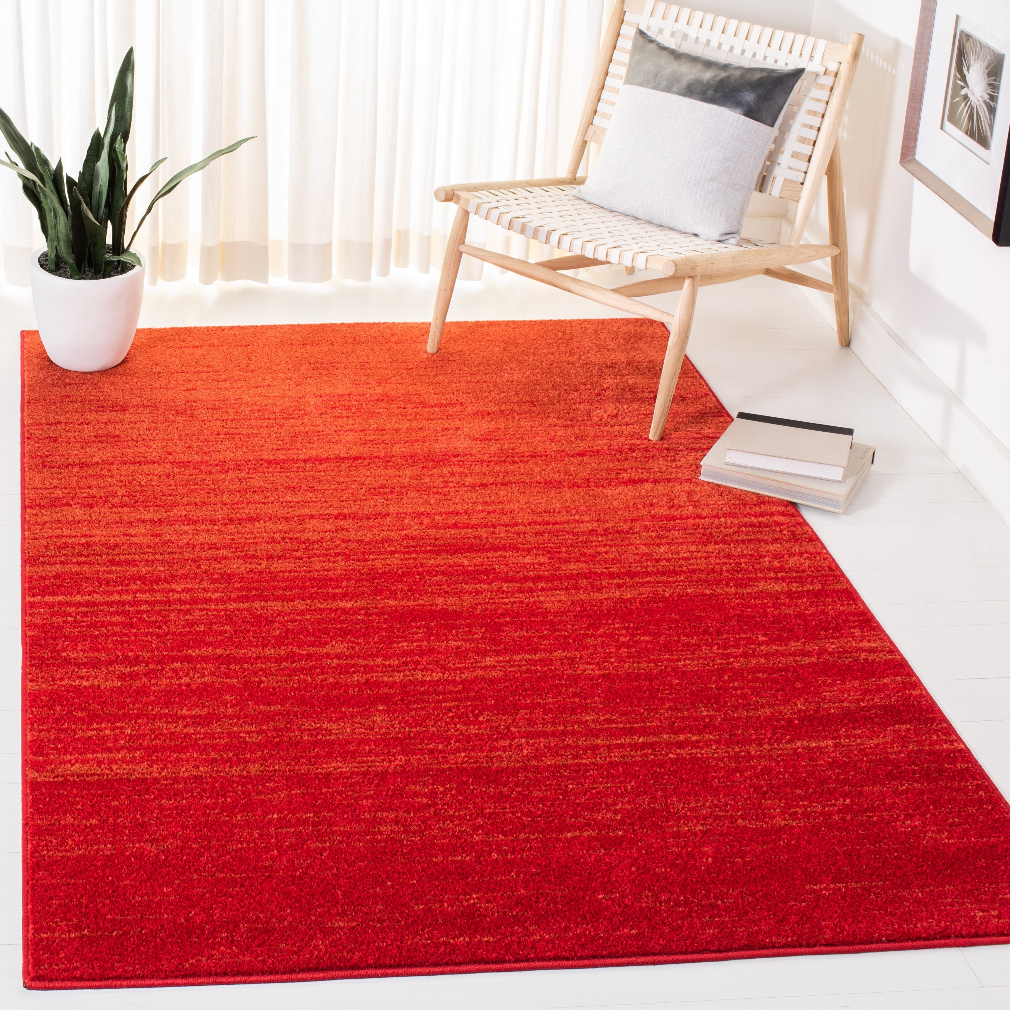 Tapis Adirondack Mieko moderne ombré vieilli SAFAVIEH