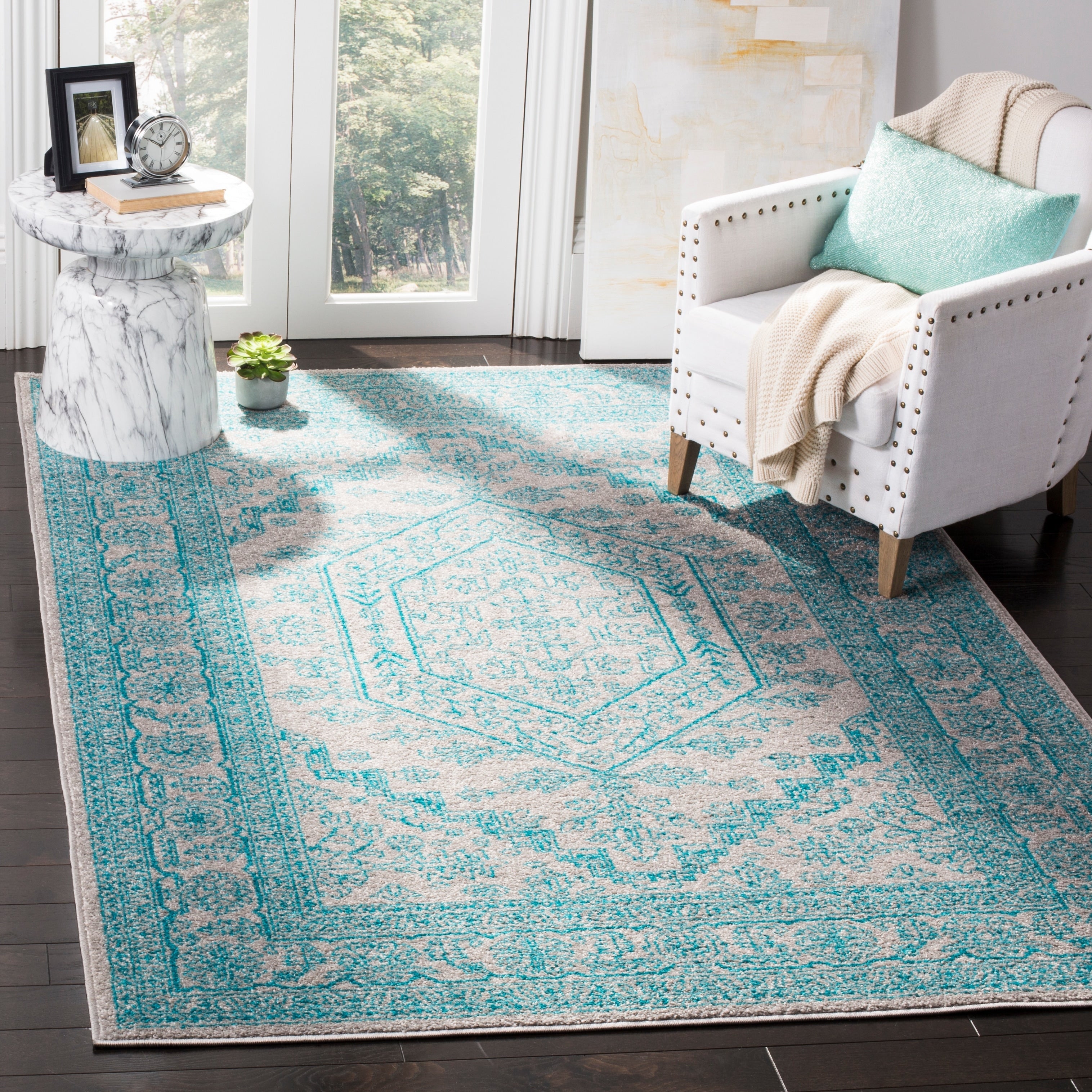 Tapis médaillon oriental rustique Adirondack Sian de SAFAVIEH