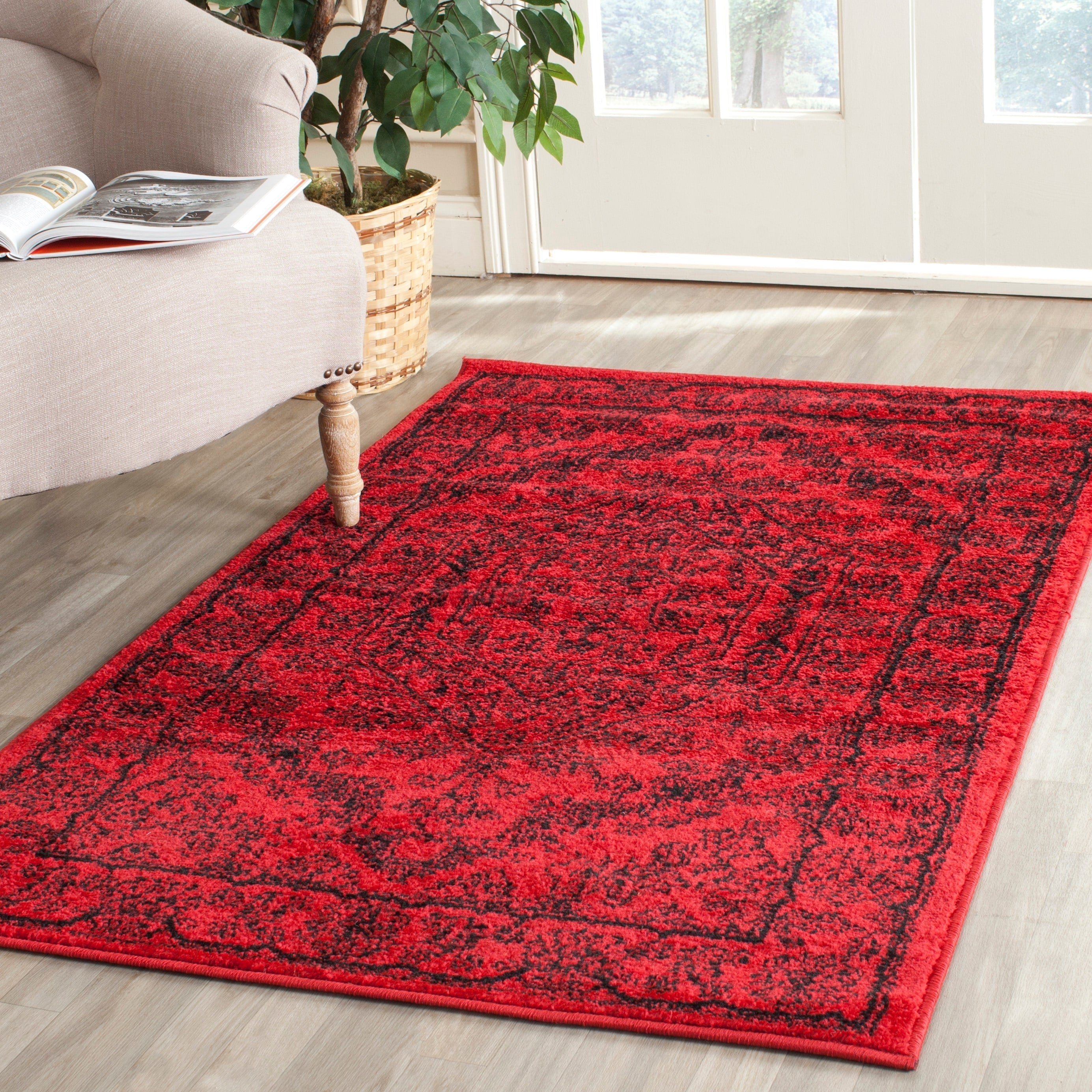 Tapis médaillon oriental rustique Adirondack Sian de SAFAVIEH