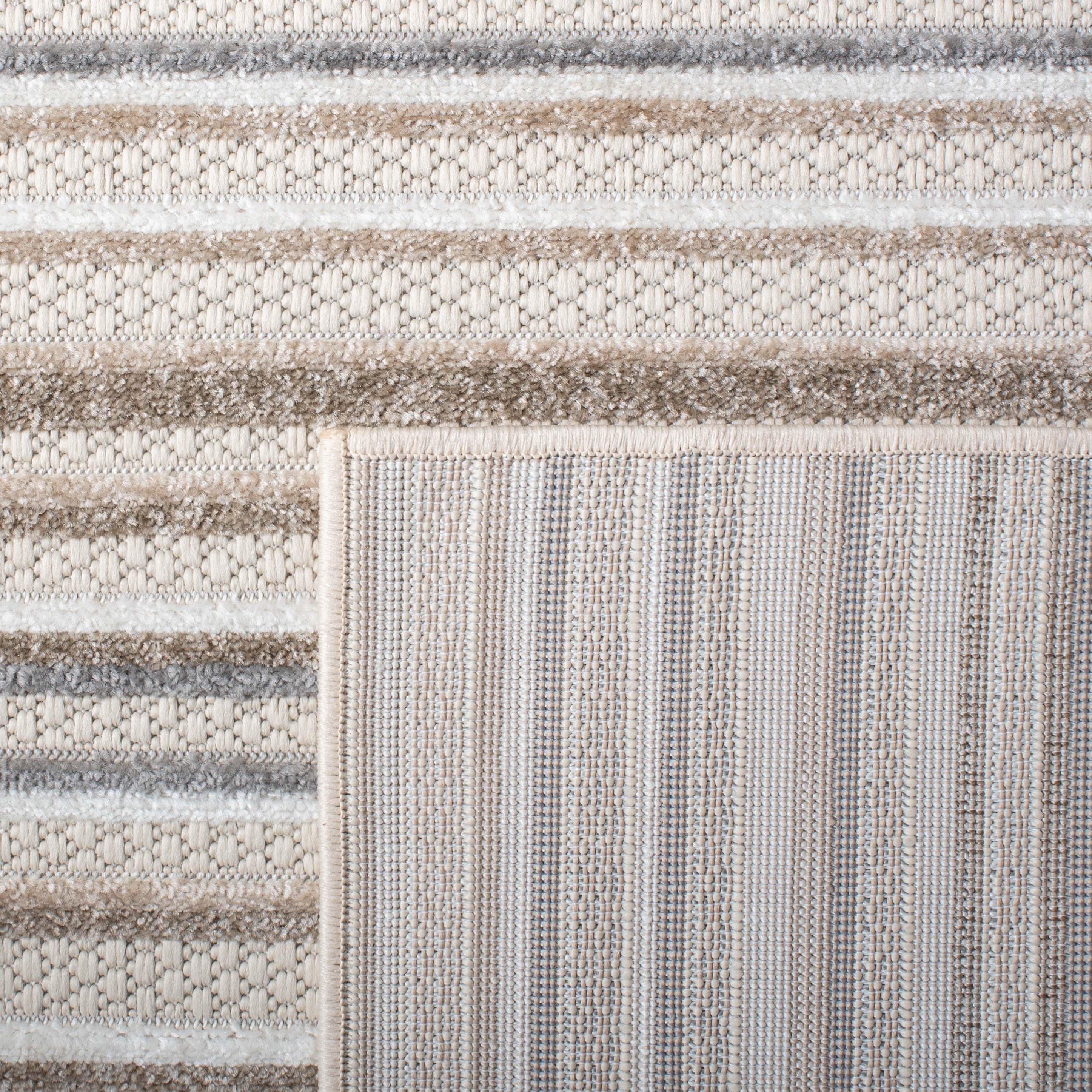 Tapis de patio imperméable à rayures pour intérieur/extérieur SAFAVIEH Cabana Gafia