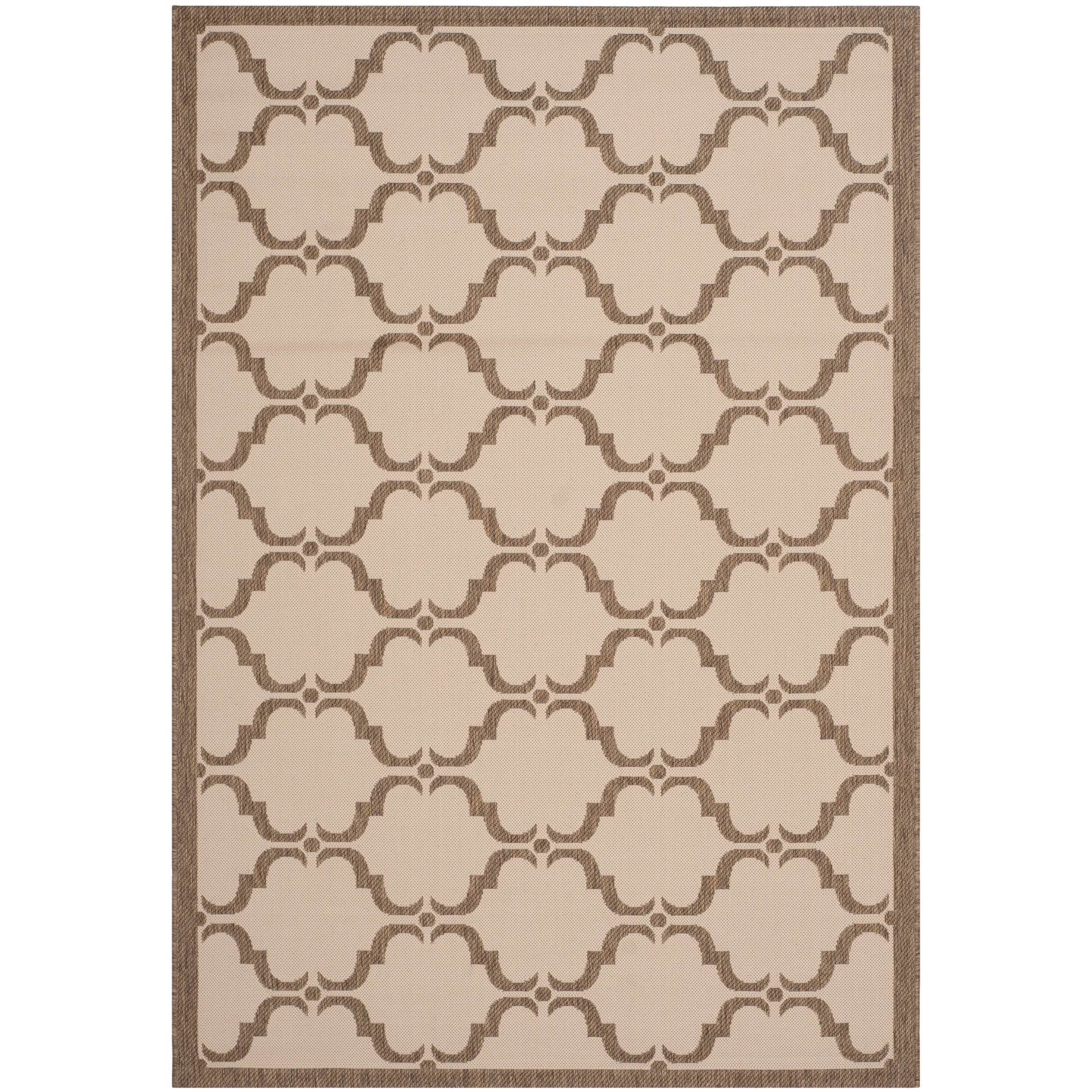 SAFAVIEH Courtyard Charleen Tapis de patio imperméable intérieur/extérieur