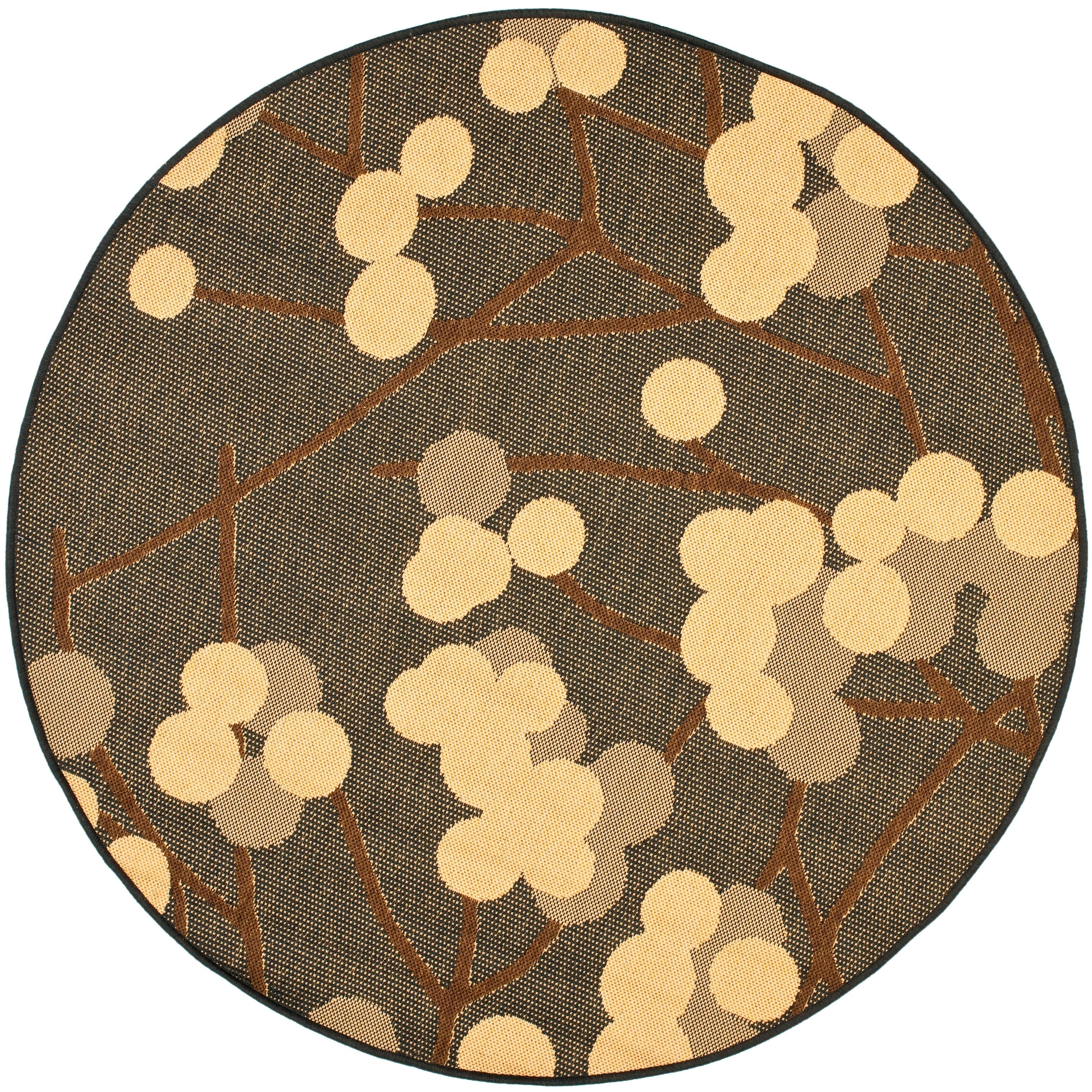 Tapis de jardin imperméable pour intérieur/extérieur SAFAVIEH Courtyard Delois