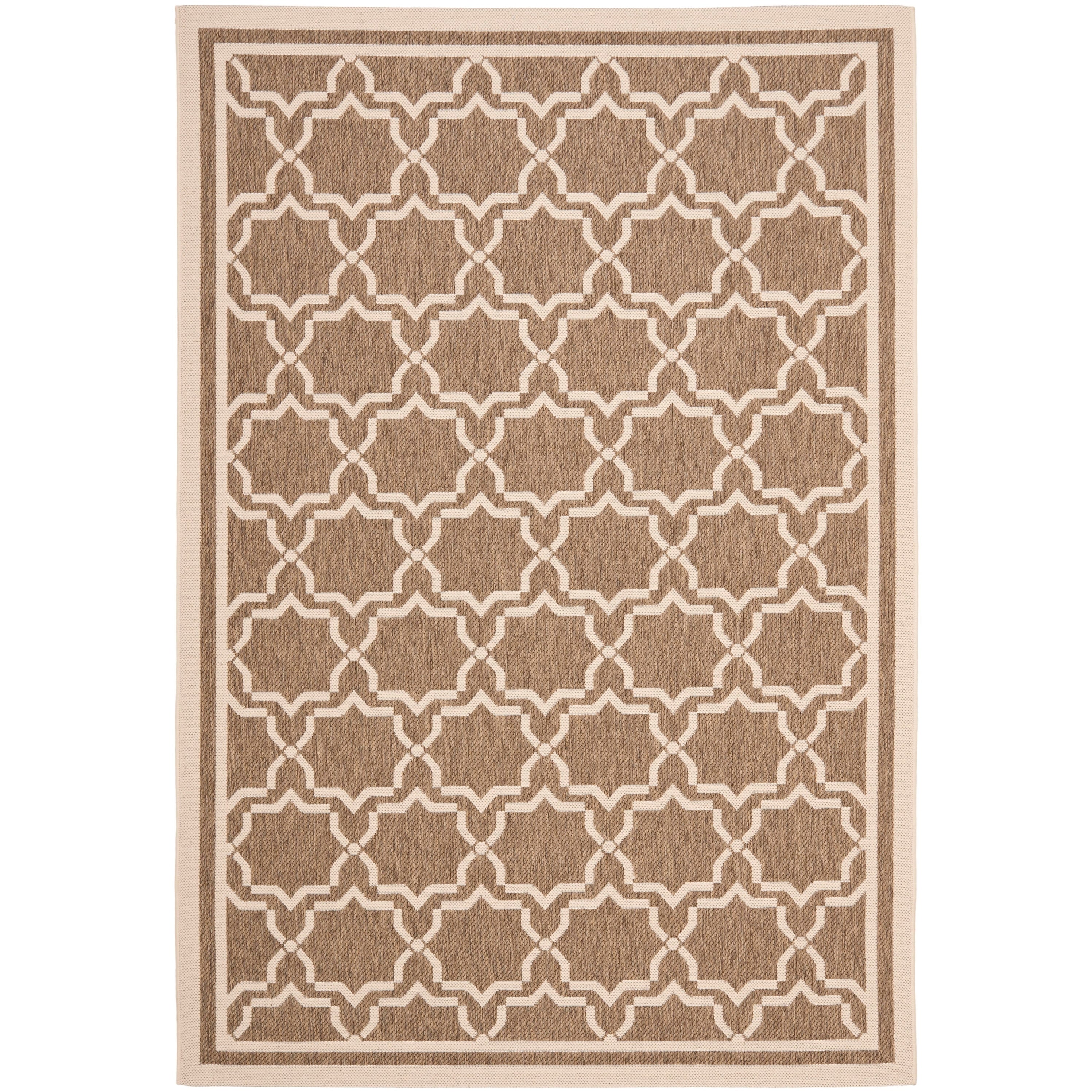 Tapis de jardin imperméable pour intérieur/extérieur SAFAVIEH Courtyard Gulsin
