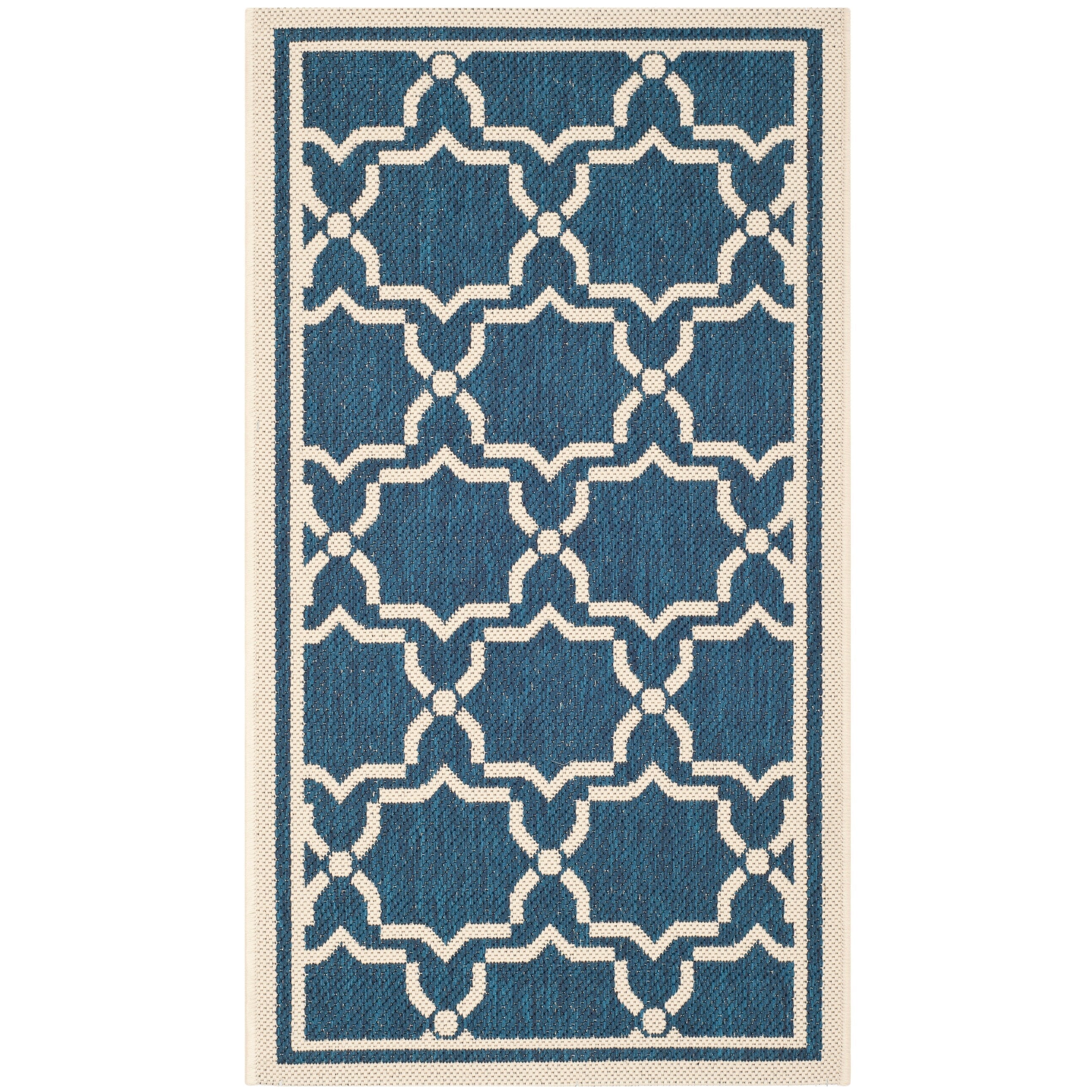 Tapis de jardin imperméable pour intérieur/extérieur SAFAVIEH Courtyard Gulsin