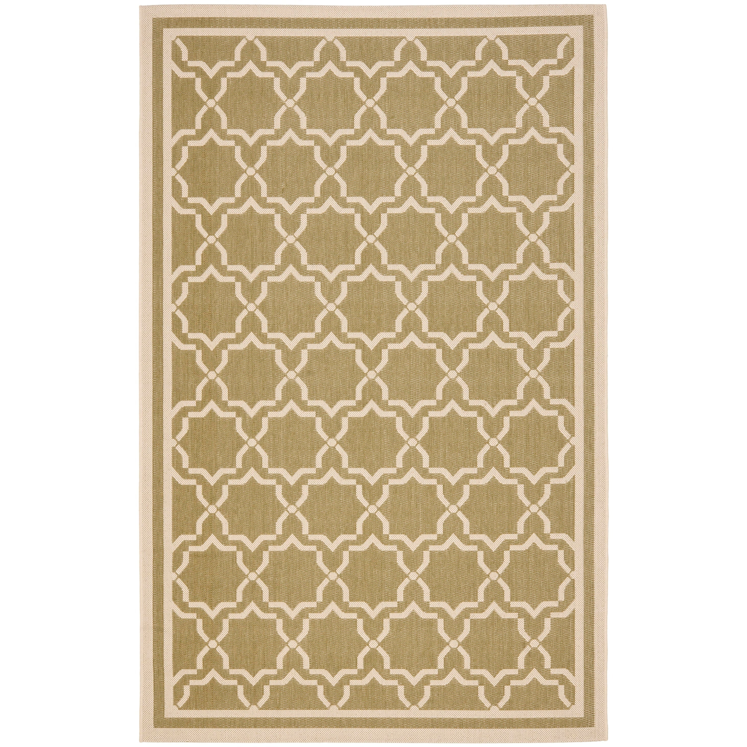 Tapis de jardin imperméable pour intérieur/extérieur SAFAVIEH Courtyard Gulsin