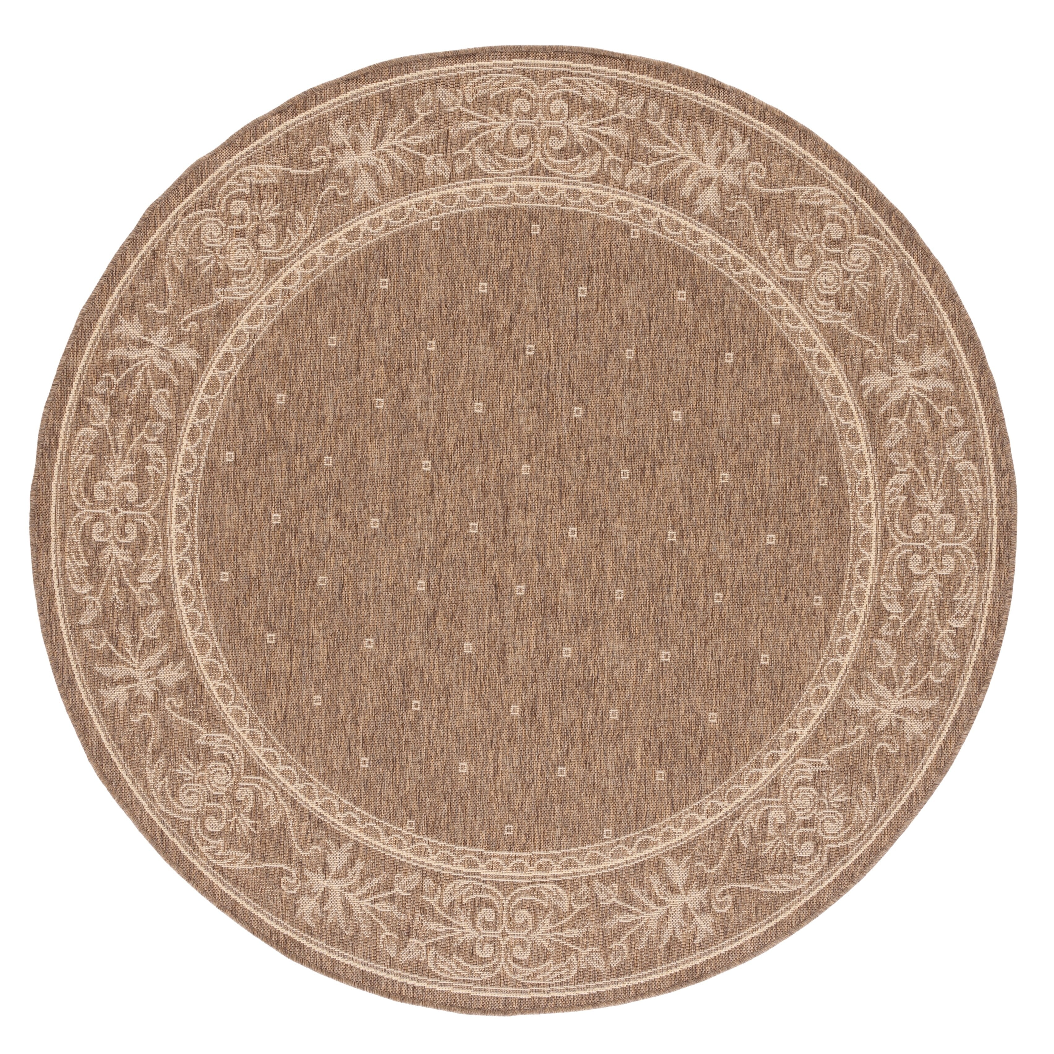 Tapis de jardin imperméable pour intérieur/extérieur SAFAVIEH Courtyard Hendrina
