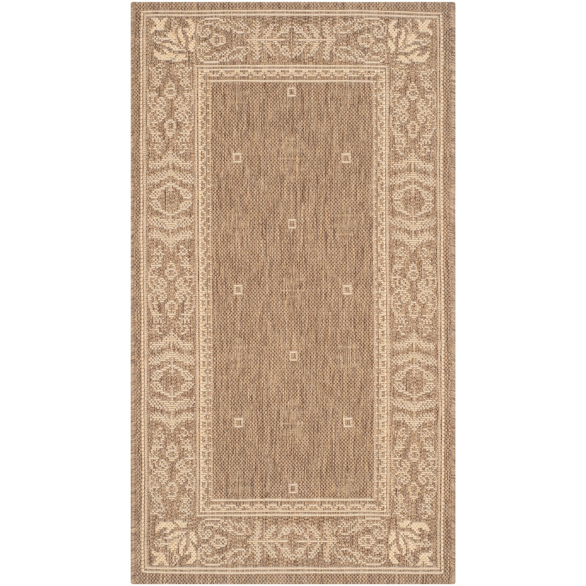 Tapis de jardin imperméable pour intérieur/extérieur SAFAVIEH Courtyard Hendrina