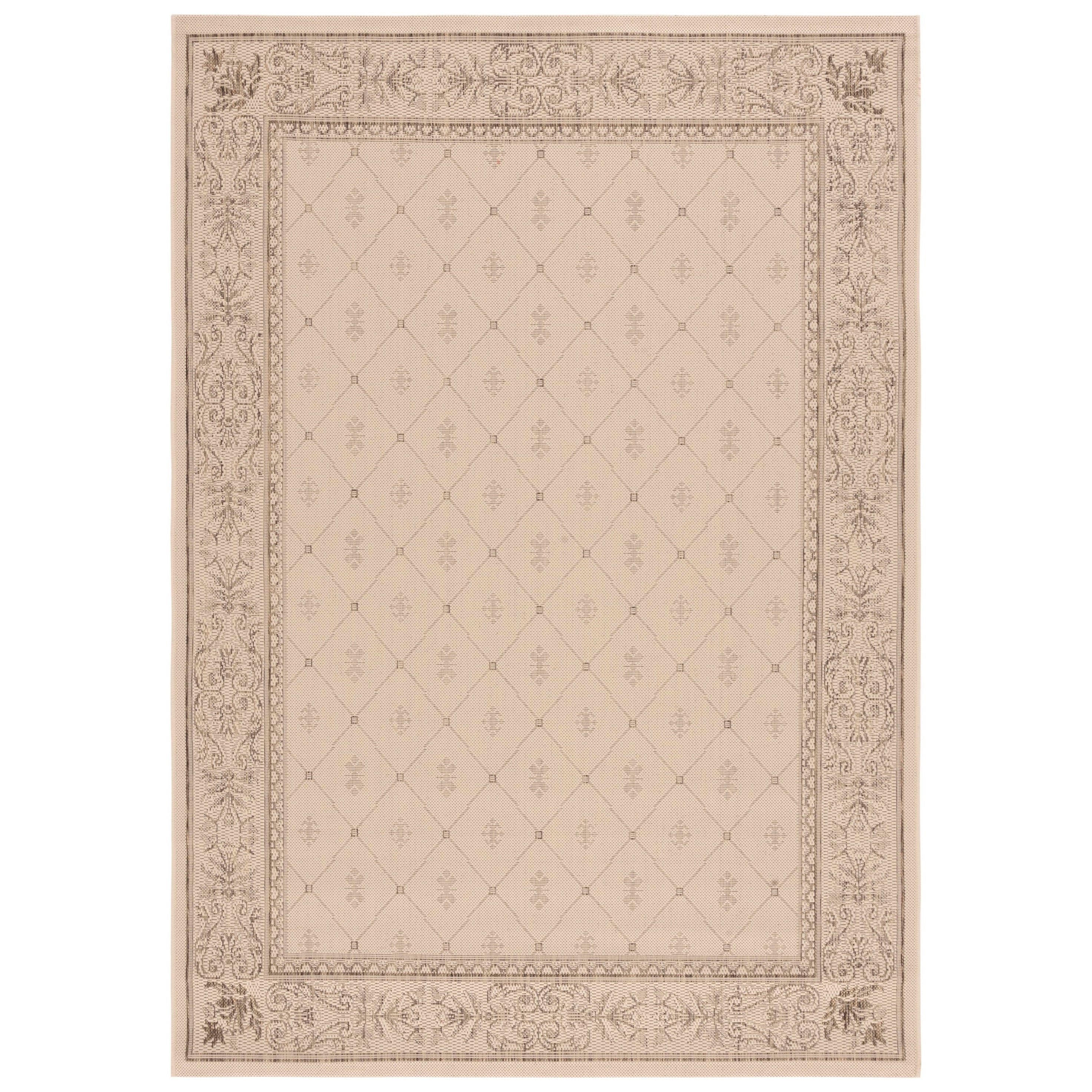 Tapis de jardin imperméable pour intérieur/extérieur SAFAVIEH Courtyard Hendrina