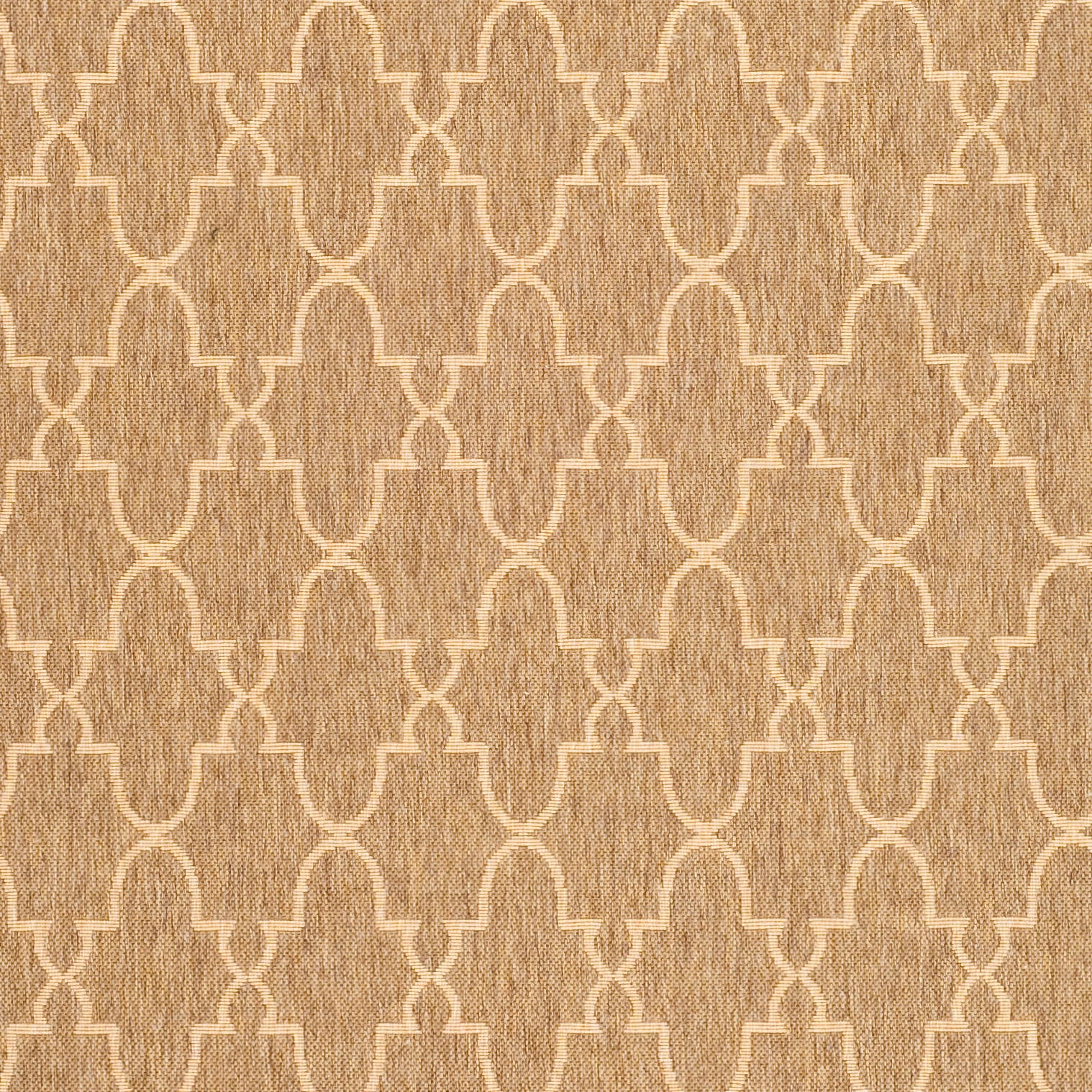 Tapis de jardin imperméable pour intérieur/extérieur SAFAVIEH Courtyard Janell Treillis