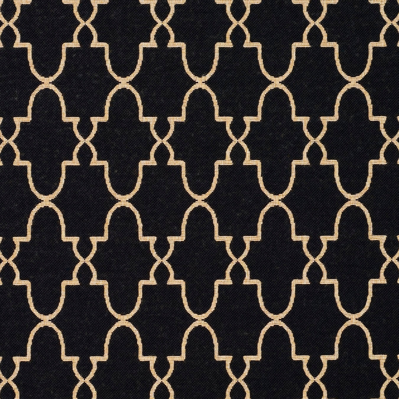 Tapis de jardin imperméable pour intérieur/extérieur SAFAVIEH Courtyard Janell Treillis