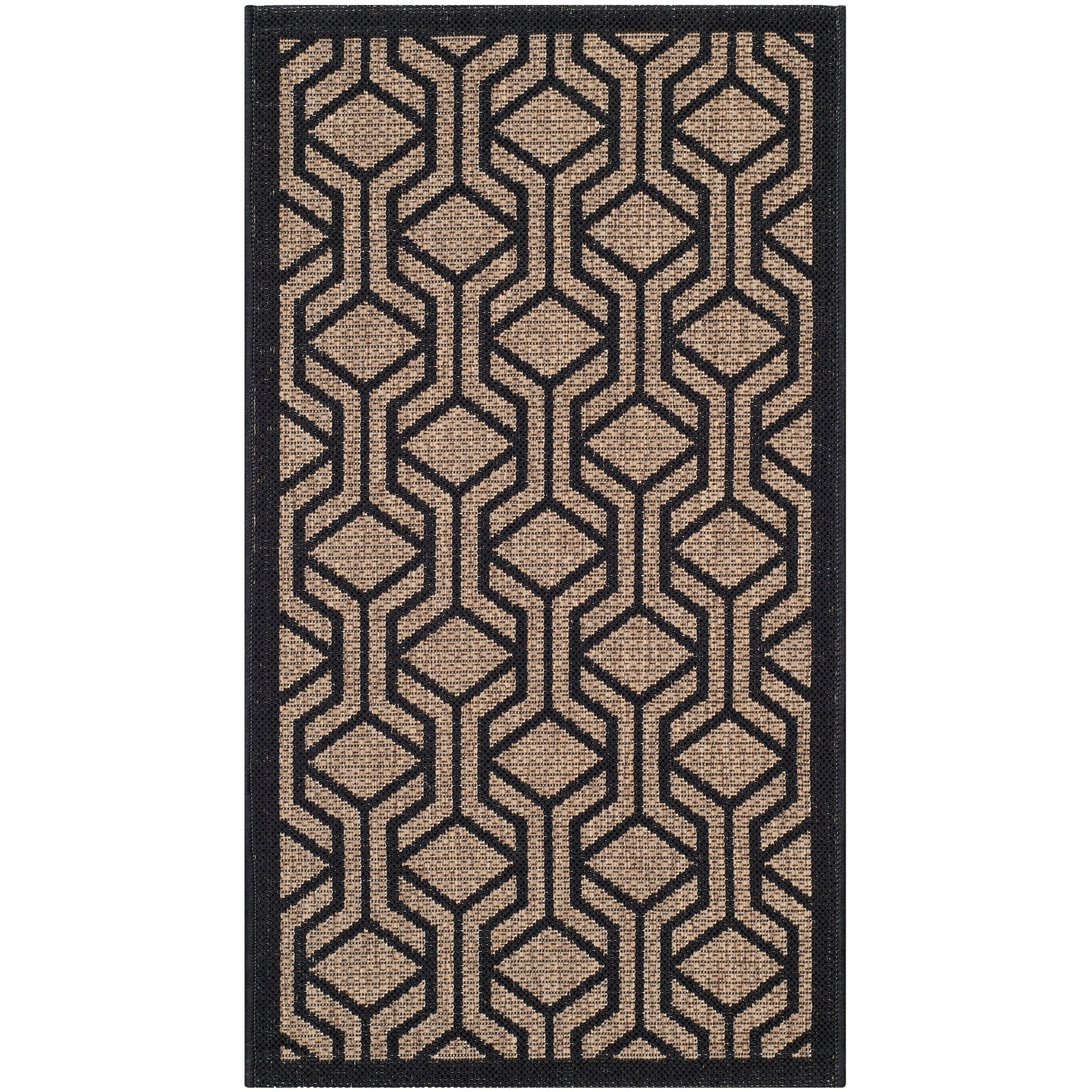 Tapis de jardin imperméable pour intérieur/extérieur SAFAVIEH Courtyard Jeanine