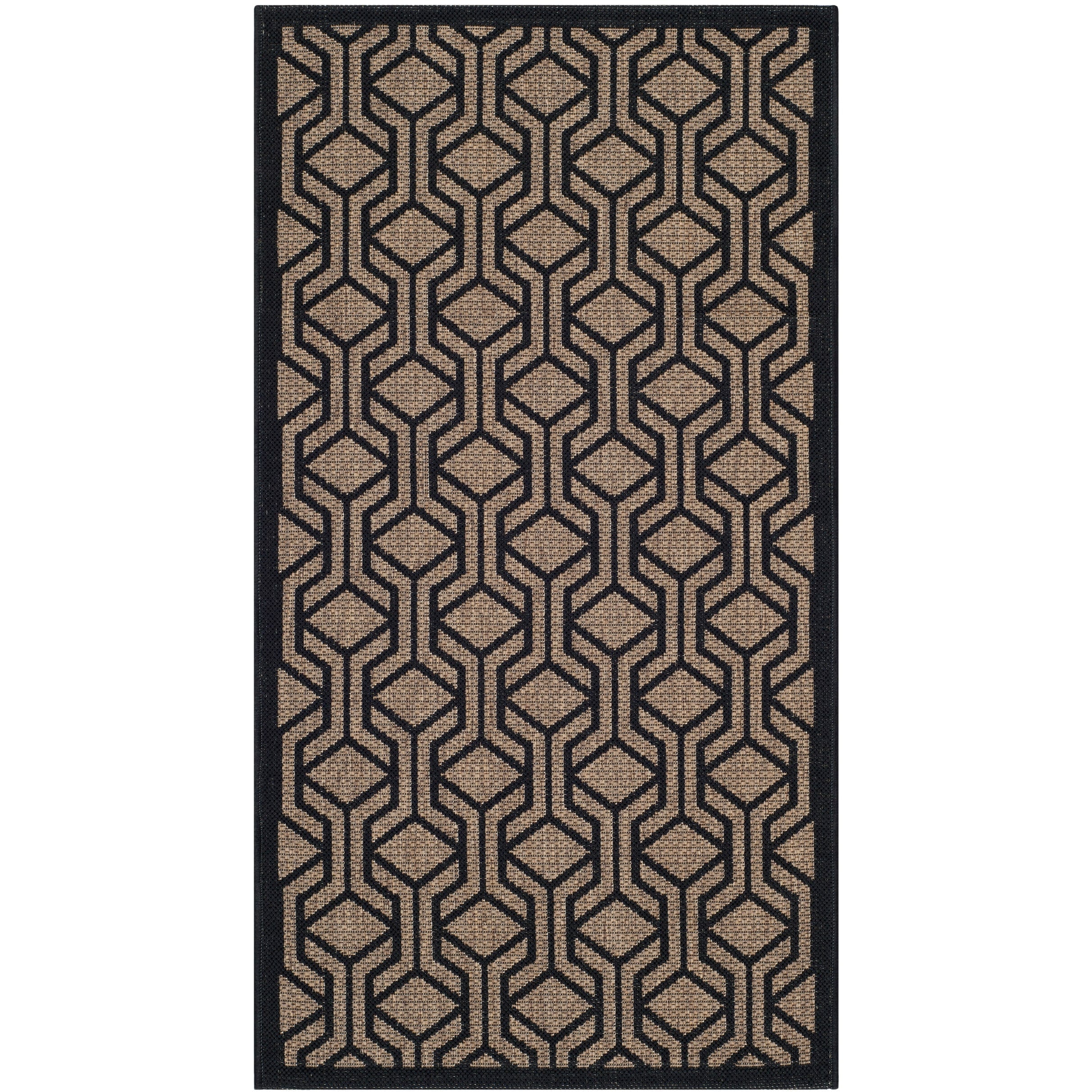 Tapis de jardin imperméable pour intérieur/extérieur SAFAVIEH Courtyard Jeanine