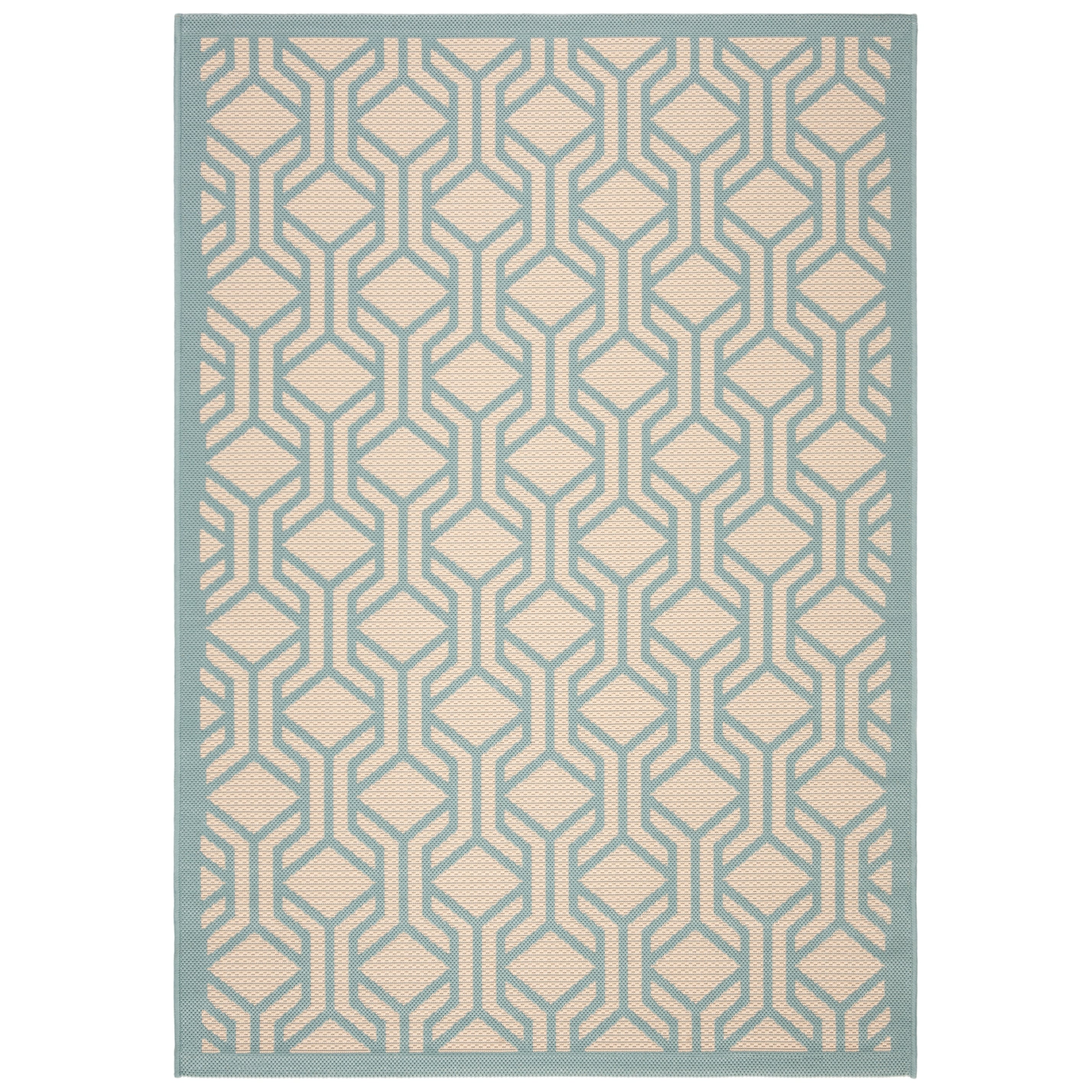 Tapis de jardin imperméable pour intérieur/extérieur SAFAVIEH Courtyard Jeanine