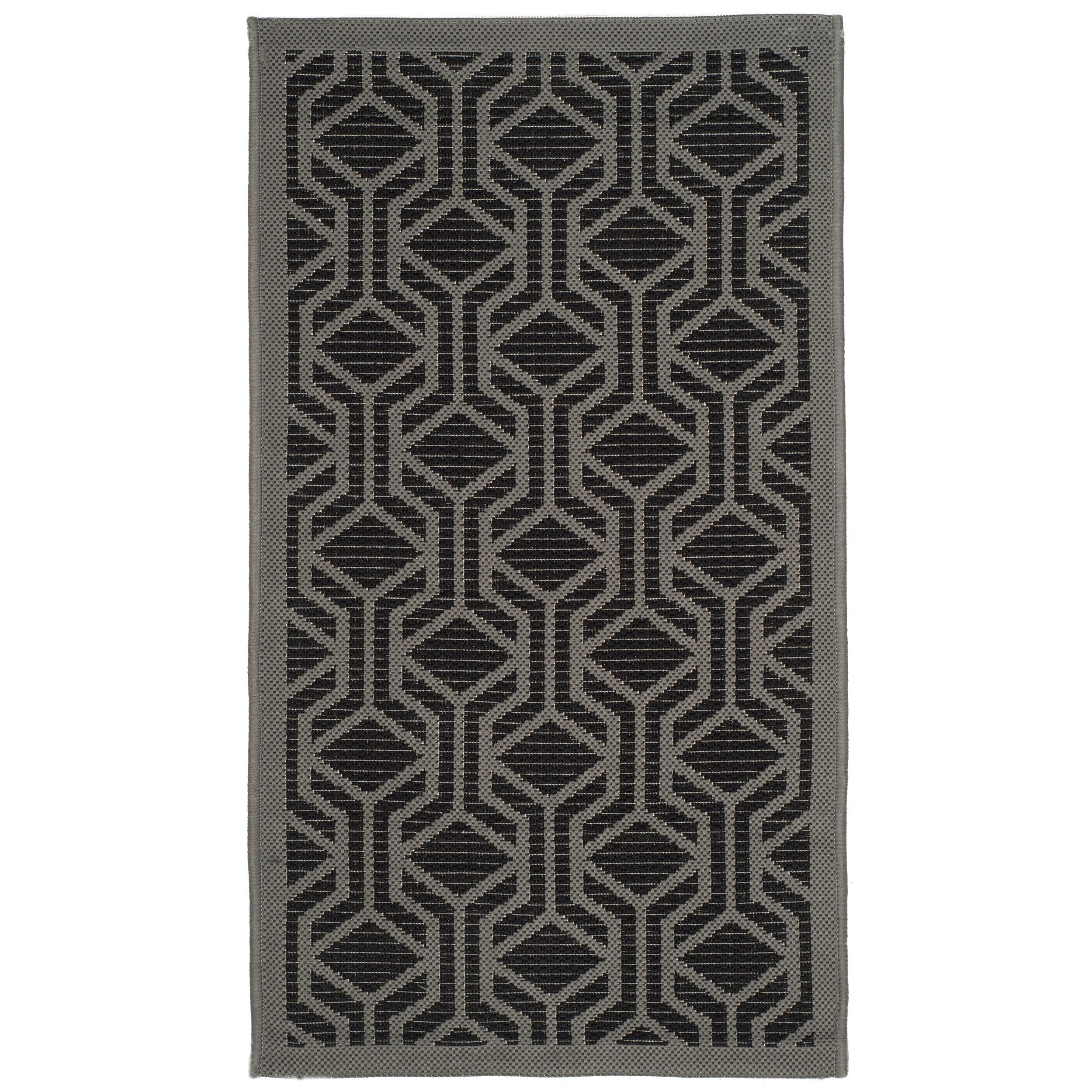 Tapis de jardin imperméable pour intérieur/extérieur SAFAVIEH Courtyard Jeanine