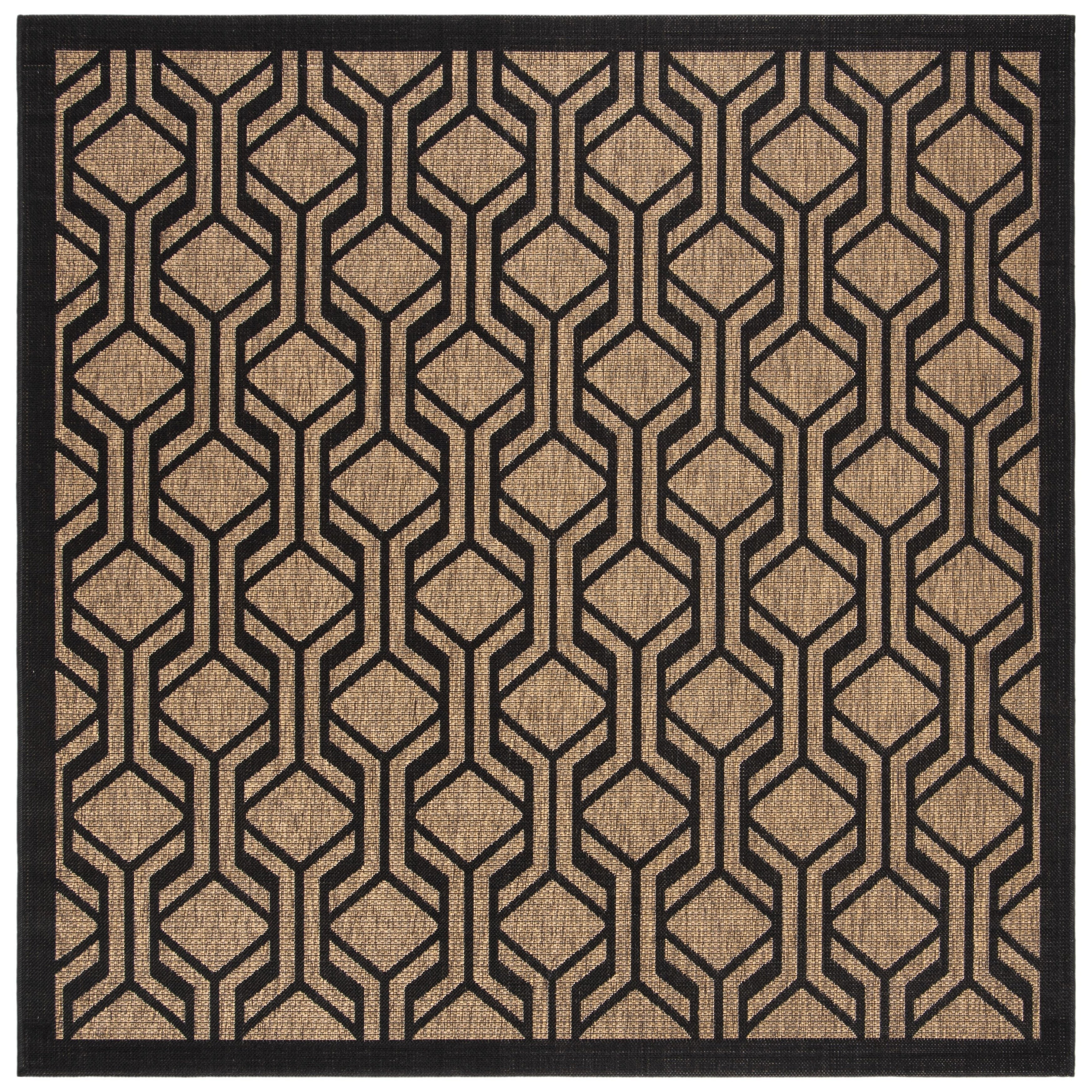 Tapis de jardin imperméable pour intérieur/extérieur SAFAVIEH Courtyard Jeanine