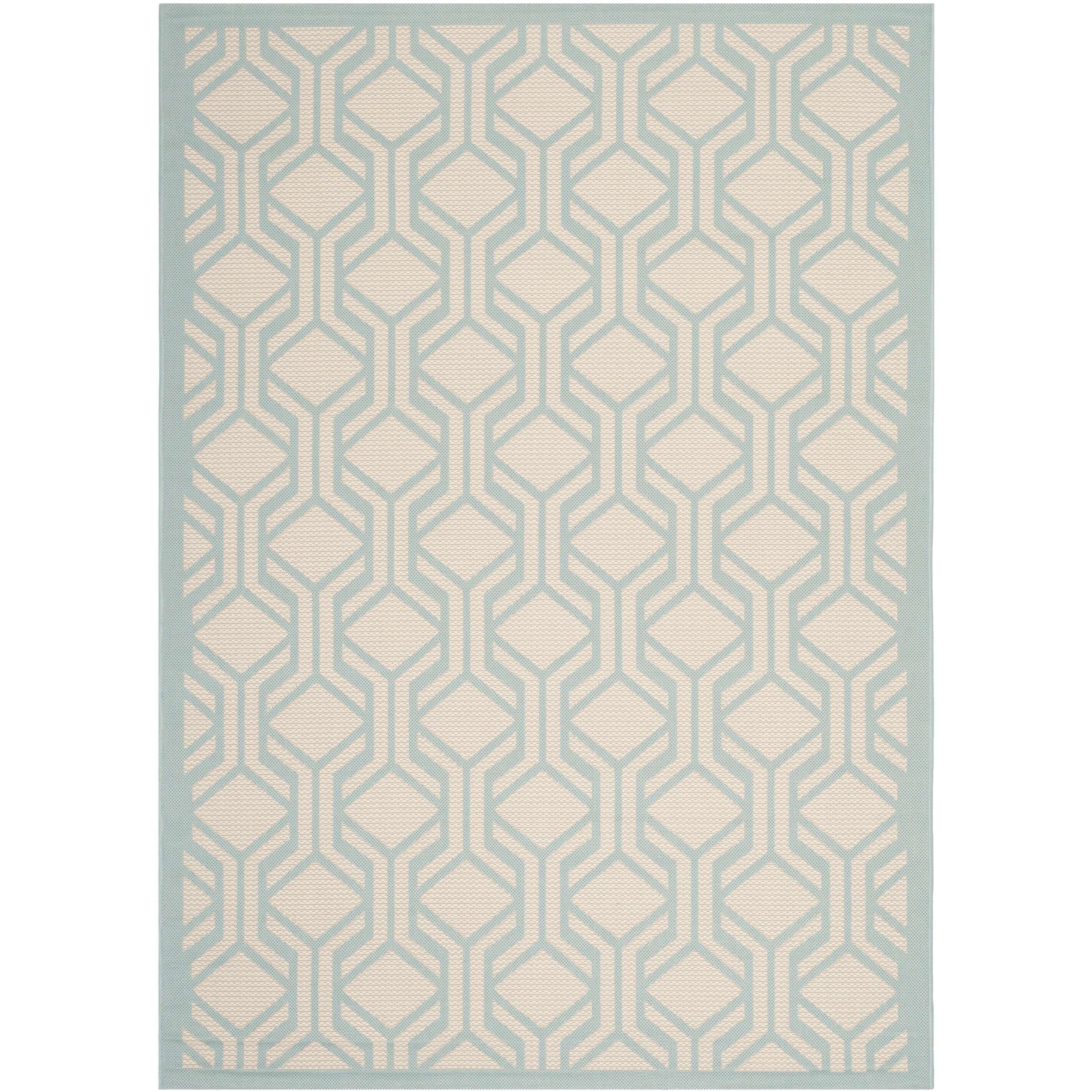 Tapis de jardin imperméable pour intérieur/extérieur SAFAVIEH Courtyard Jeanine