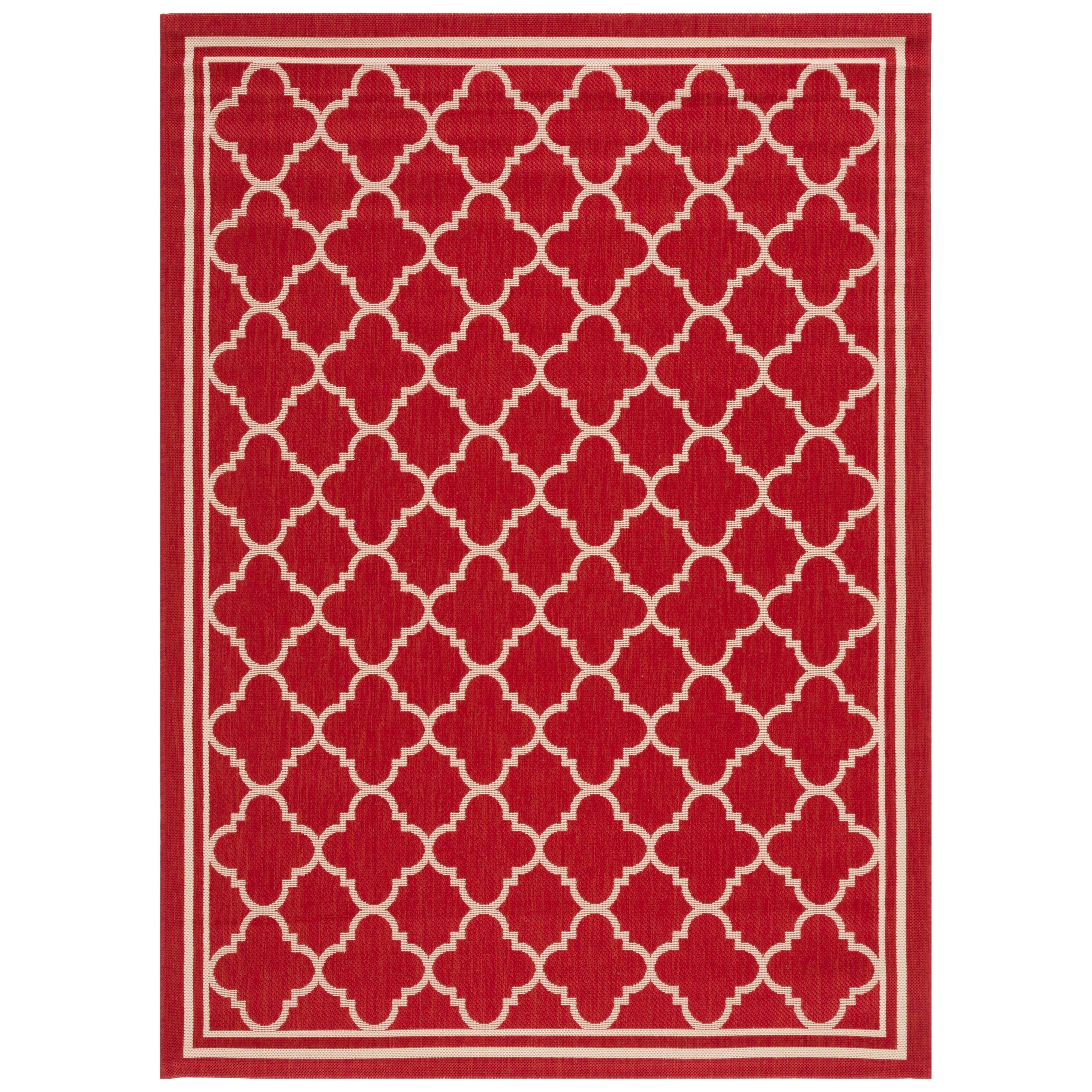 Tapis de jardin imperméable d'intérieur/extérieur SAFAVIEH Courtyard Kristelle