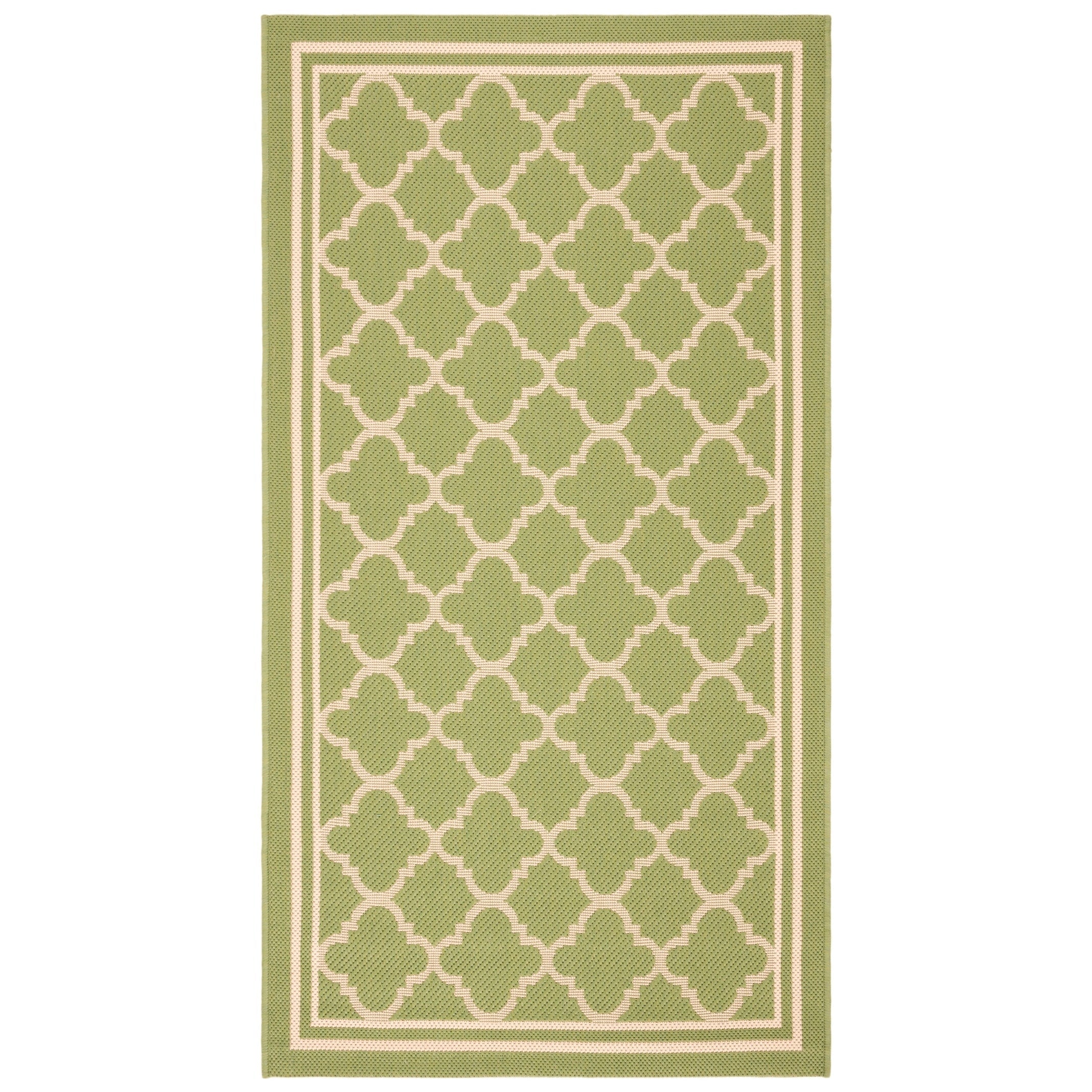 Tapis de jardin imperméable d'intérieur/extérieur SAFAVIEH Courtyard Kristelle