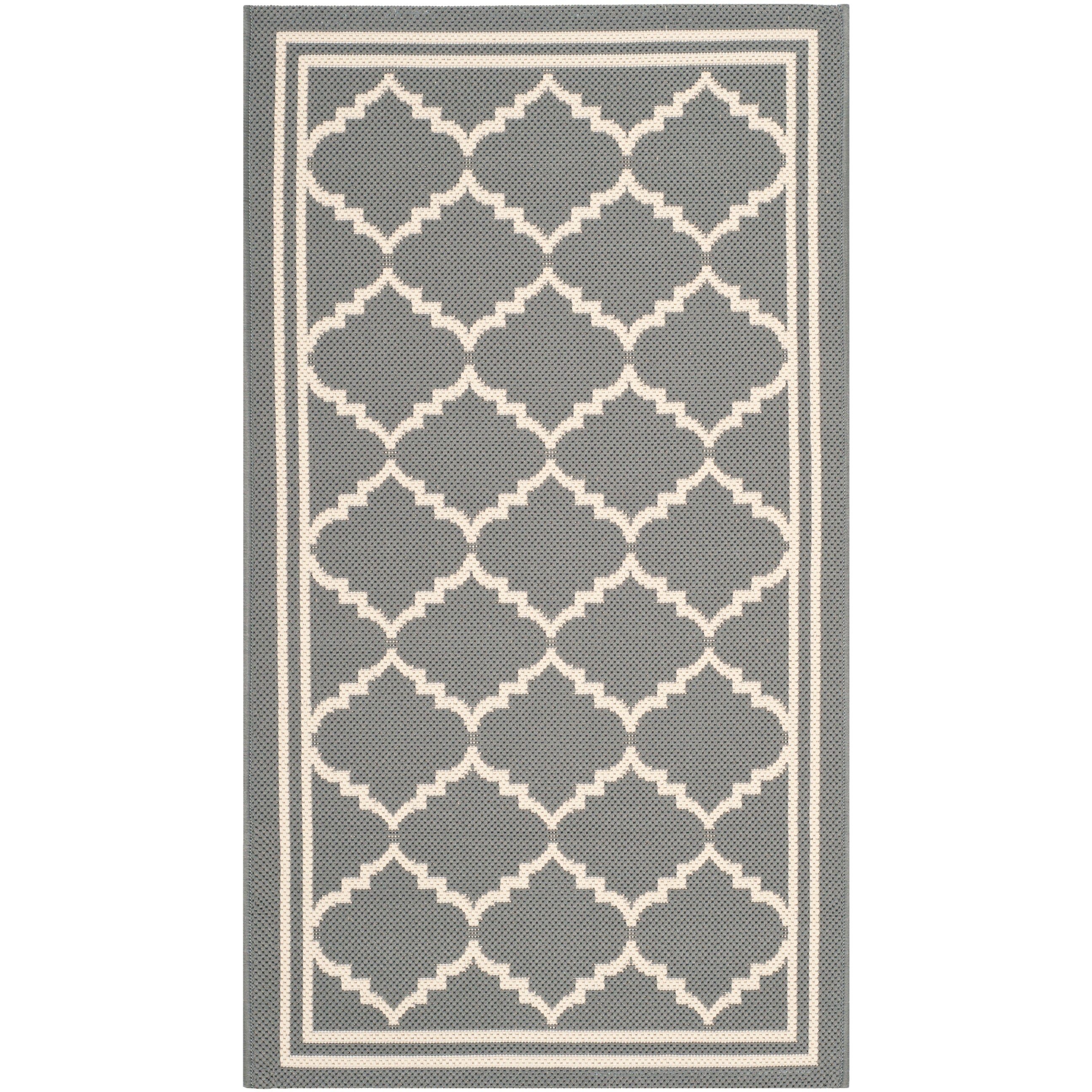 Tapis de jardin imperméable d'intérieur/extérieur SAFAVIEH Courtyard Kristelle
