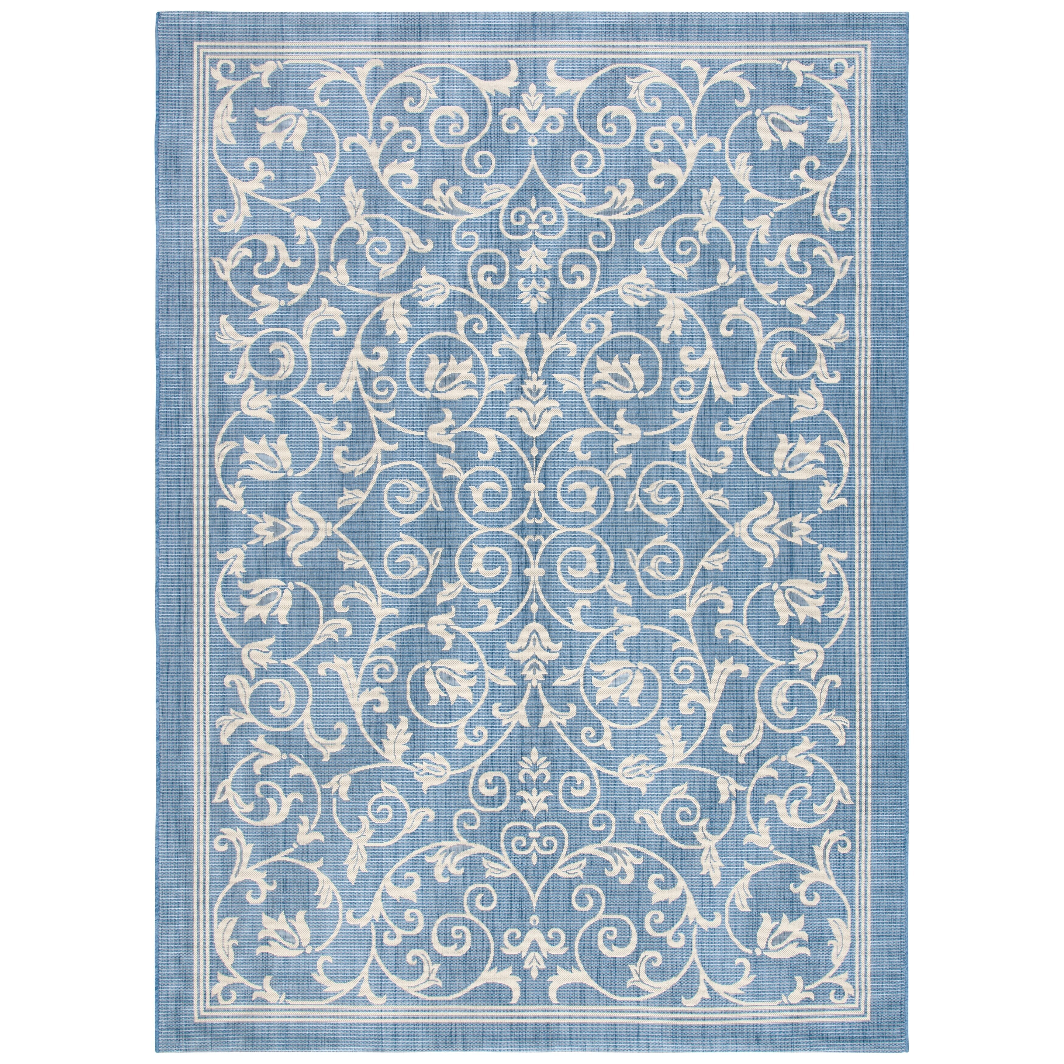 Tapis de jardin imperméable d'intérieur/extérieur SAFAVIEH Courtyard Miljeta