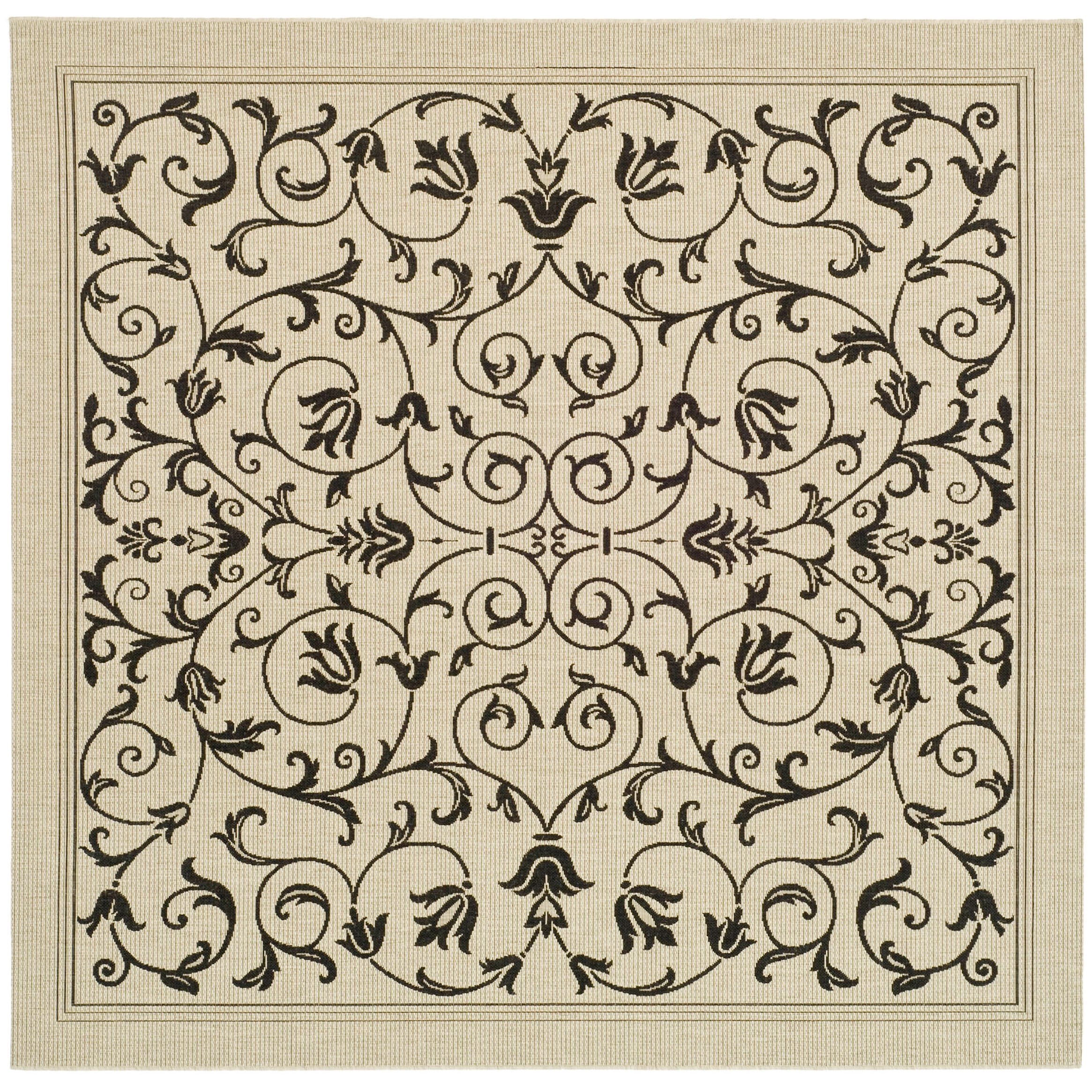 Tapis de jardin imperméable d'intérieur/extérieur SAFAVIEH Courtyard Miljeta