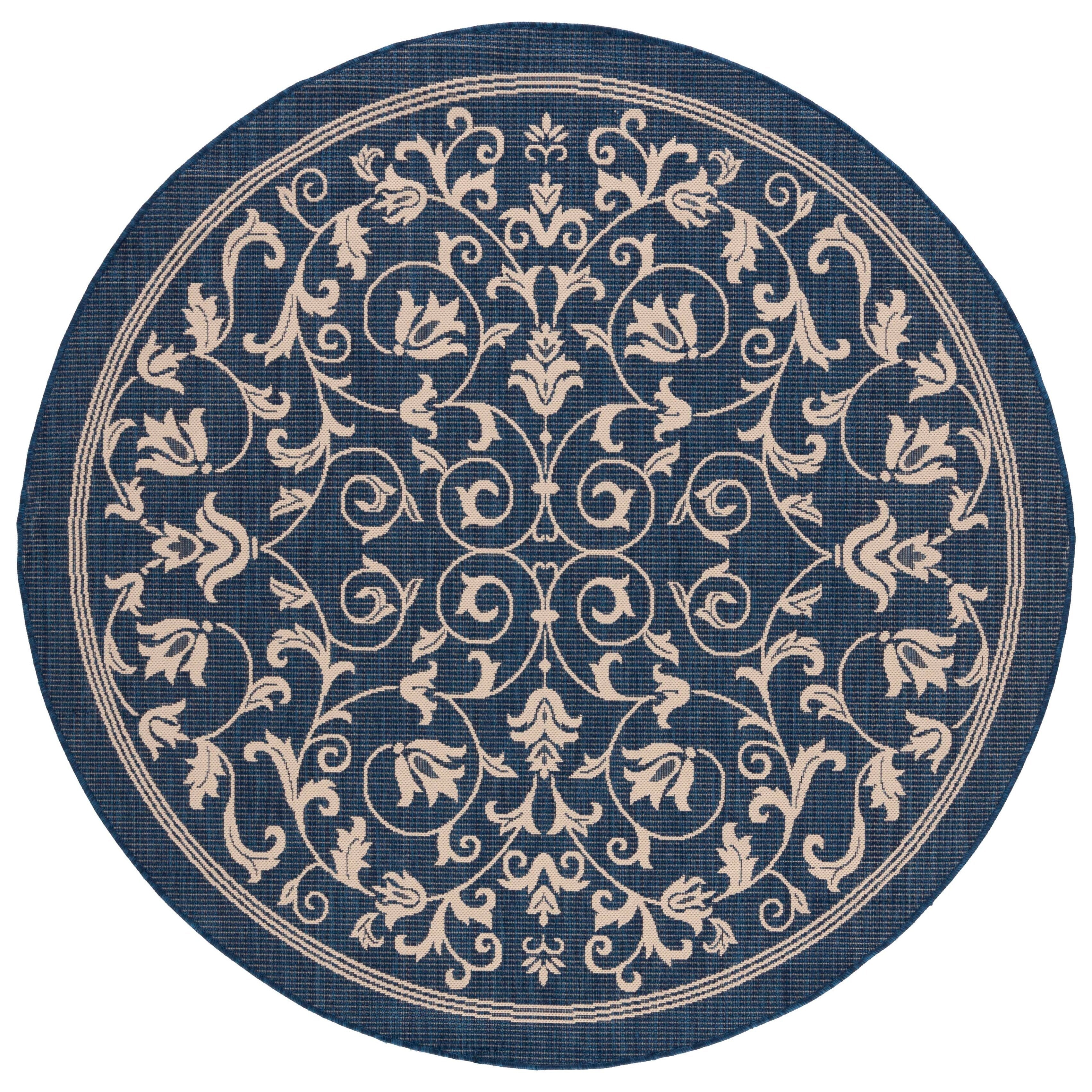 Tapis de jardin imperméable d'intérieur/extérieur SAFAVIEH Courtyard Miljeta