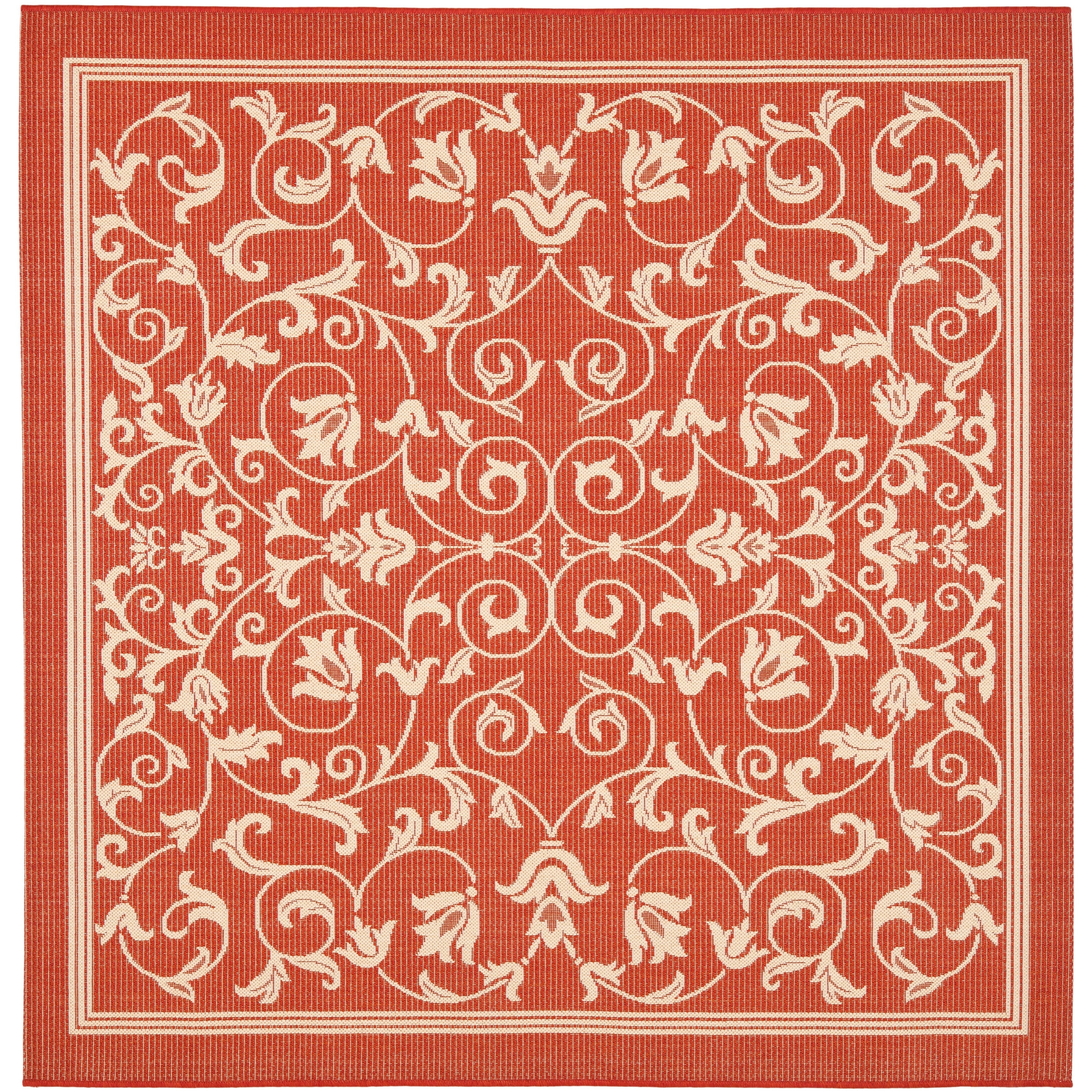 Tapis de jardin imperméable d'intérieur/extérieur SAFAVIEH Courtyard Miljeta