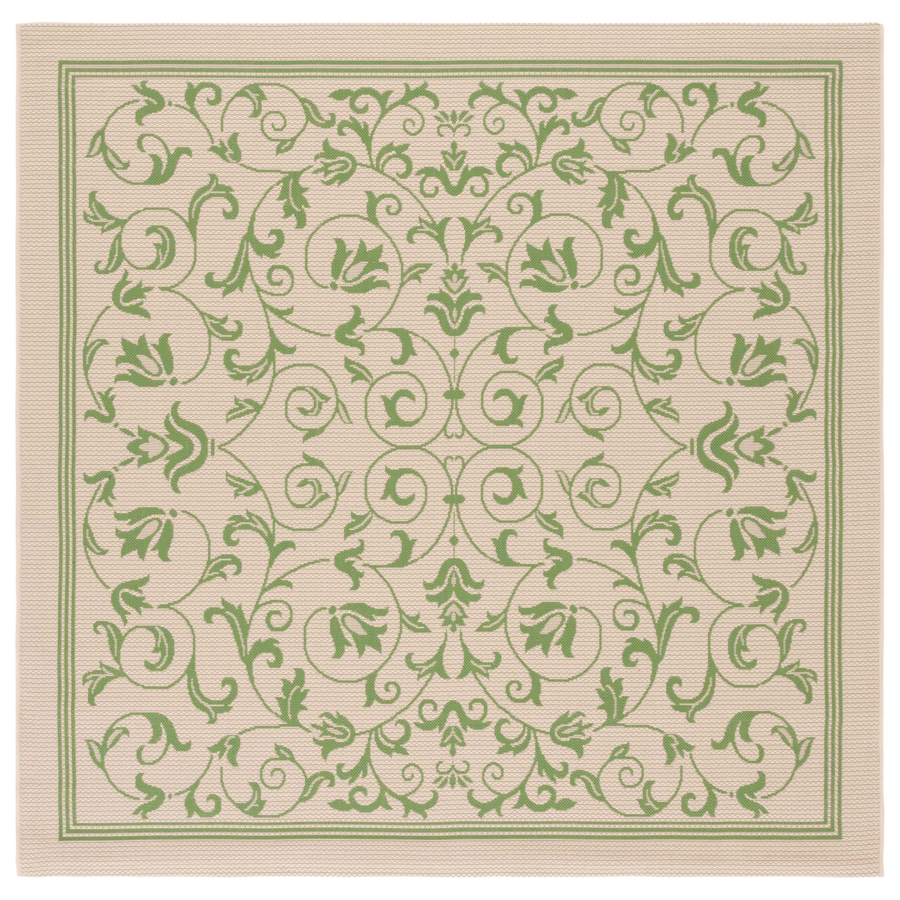 Tapis de jardin imperméable d'intérieur/extérieur SAFAVIEH Courtyard Miljeta