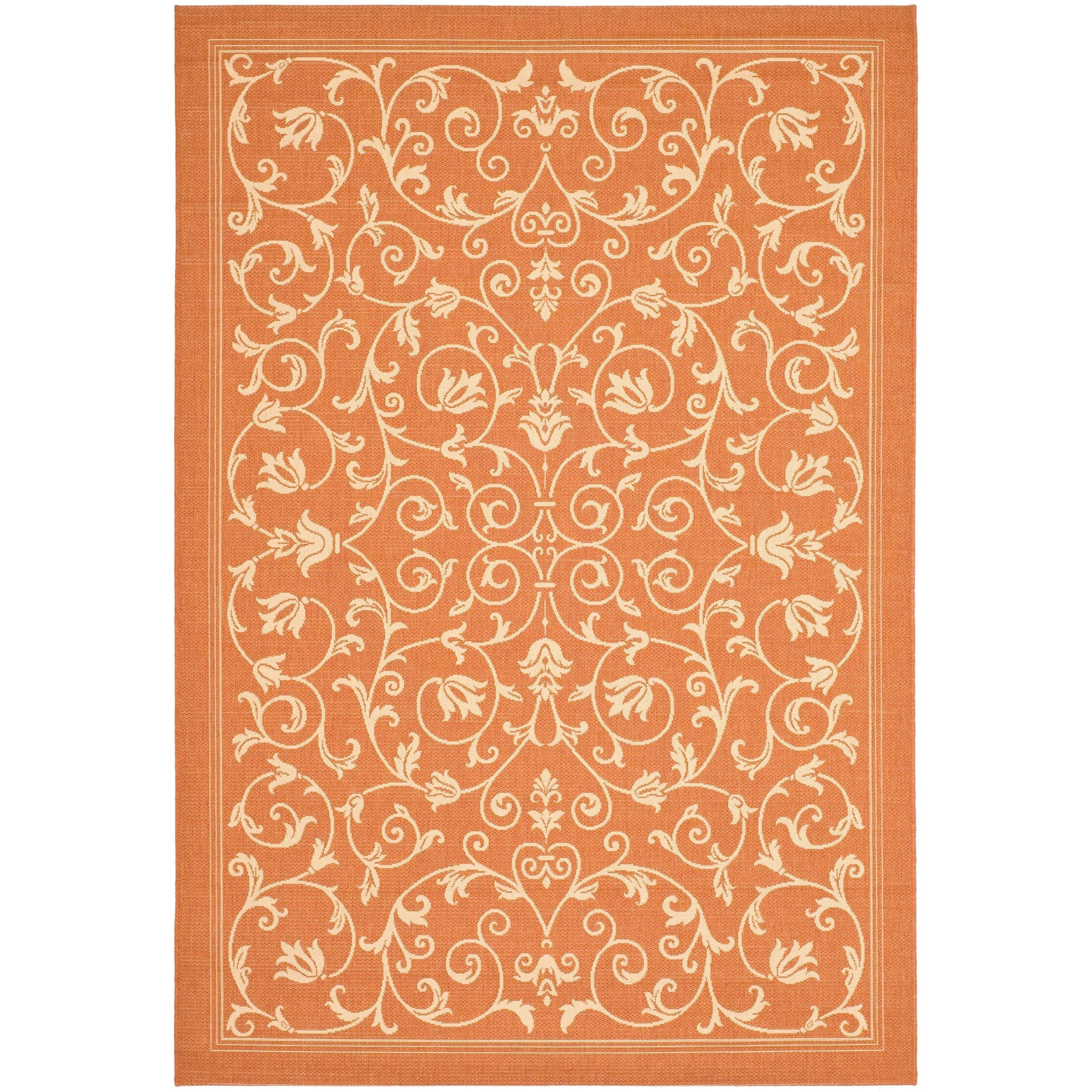 Tapis de jardin imperméable d'intérieur/extérieur SAFAVIEH Courtyard Miljeta