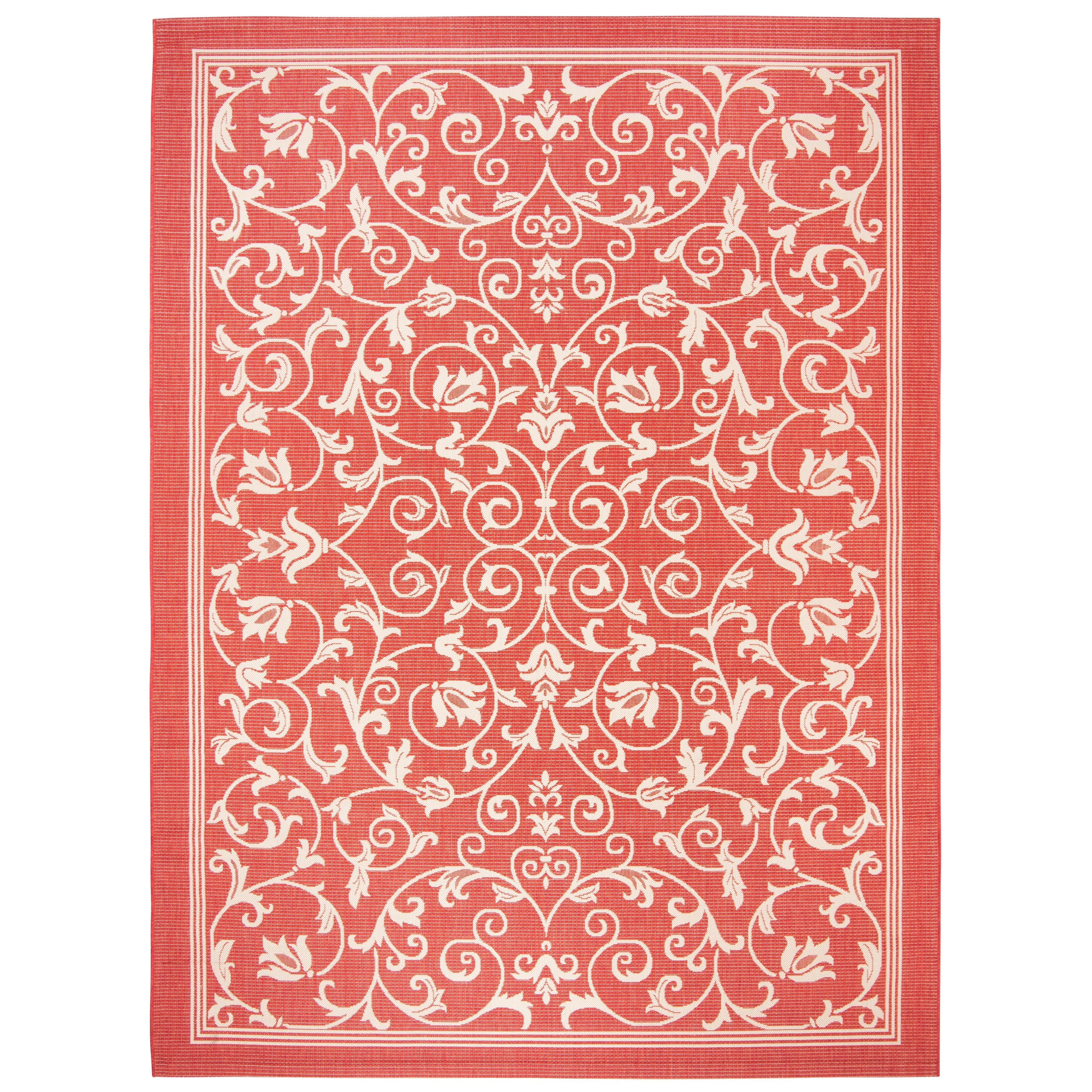 Tapis de jardin imperméable d'intérieur/extérieur SAFAVIEH Courtyard Miljeta