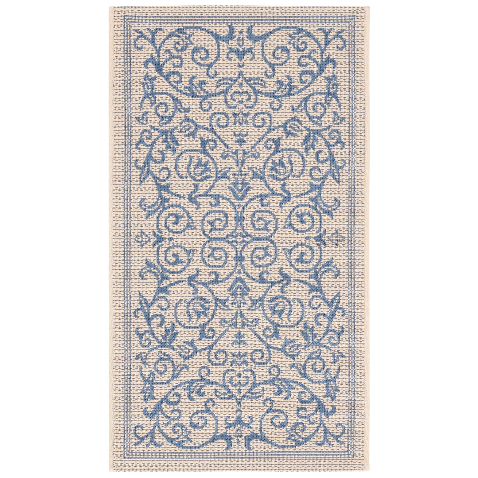 Tapis de jardin imperméable d'intérieur/extérieur SAFAVIEH Courtyard Miljeta