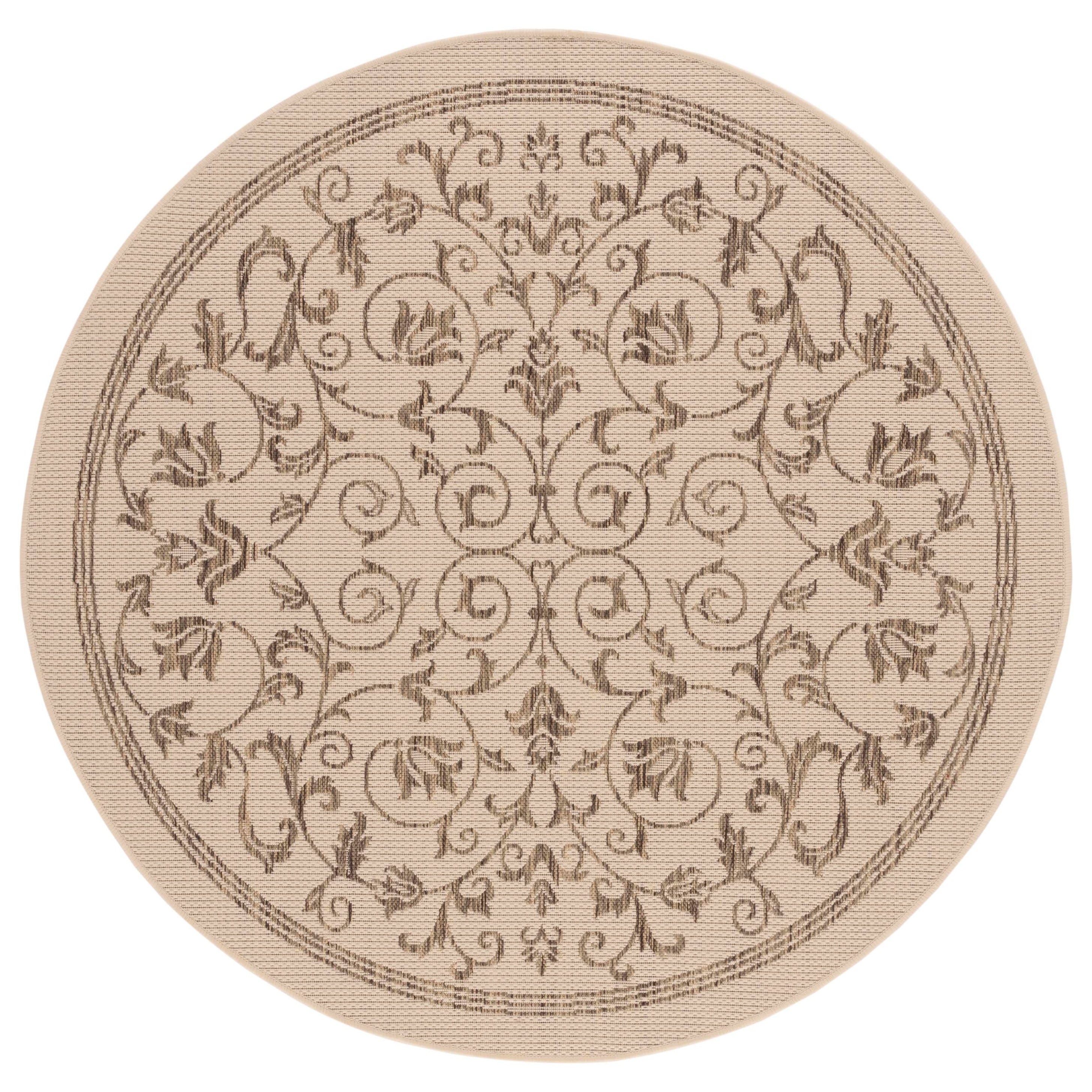Tapis de jardin imperméable d'intérieur/extérieur SAFAVIEH Courtyard Miljeta