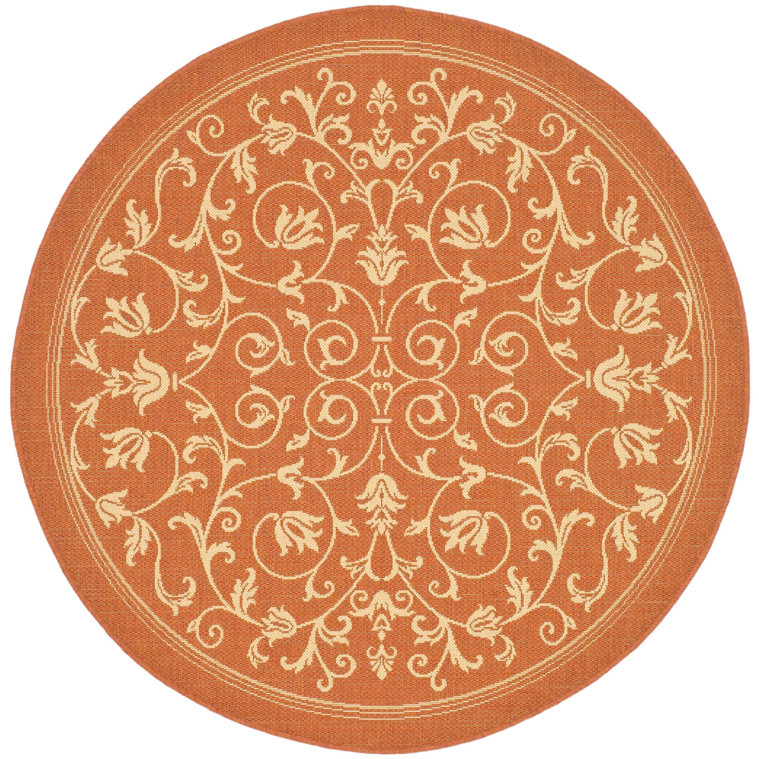Tapis de jardin imperméable d'intérieur/extérieur SAFAVIEH Courtyard Miljeta