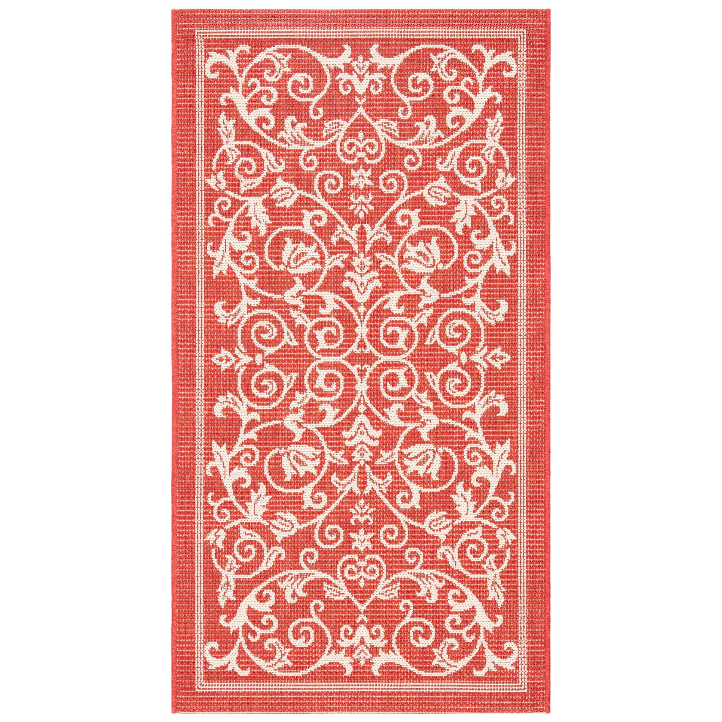 Tapis de jardin imperméable d'intérieur/extérieur SAFAVIEH Courtyard Miljeta