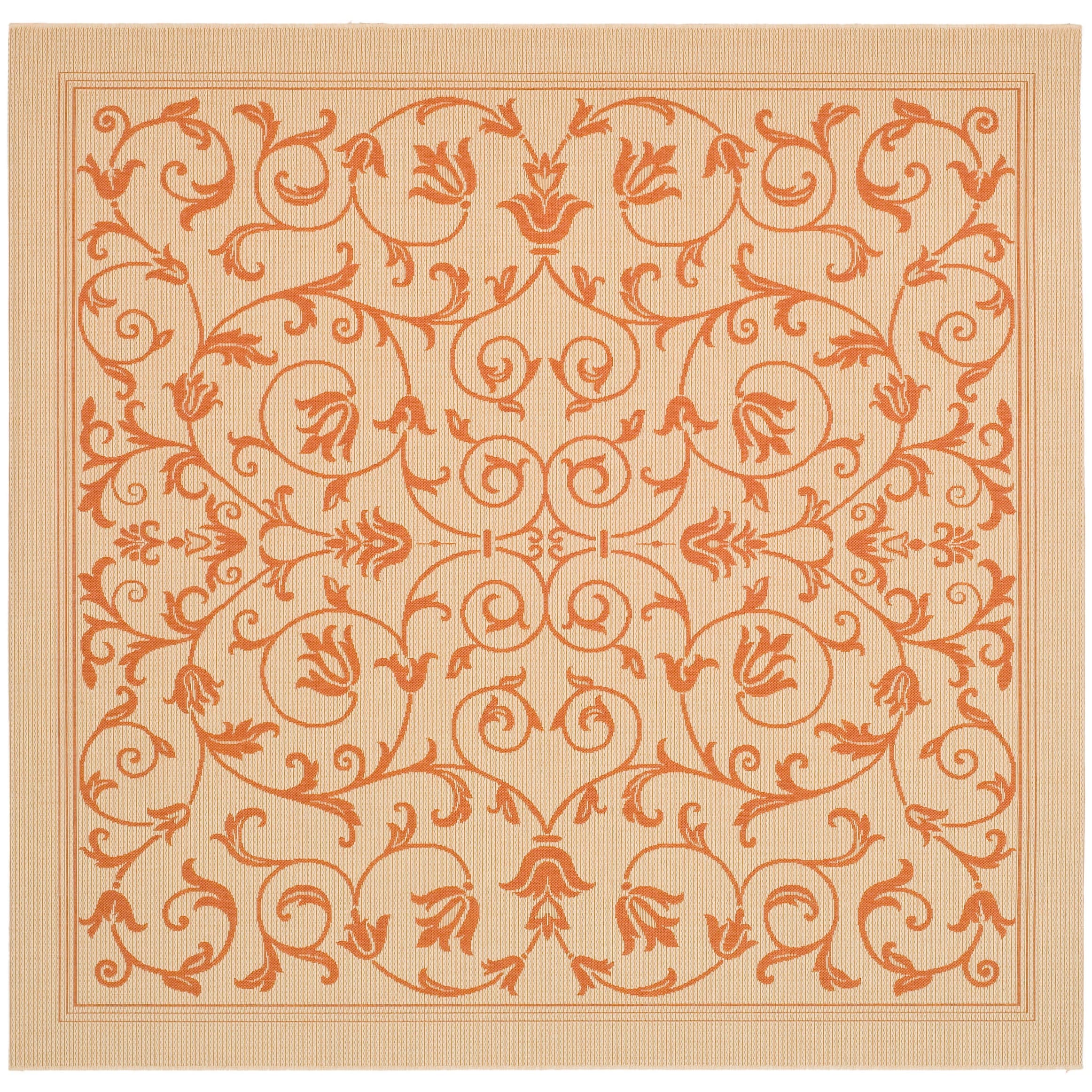 Tapis de jardin imperméable d'intérieur/extérieur SAFAVIEH Courtyard Miljeta