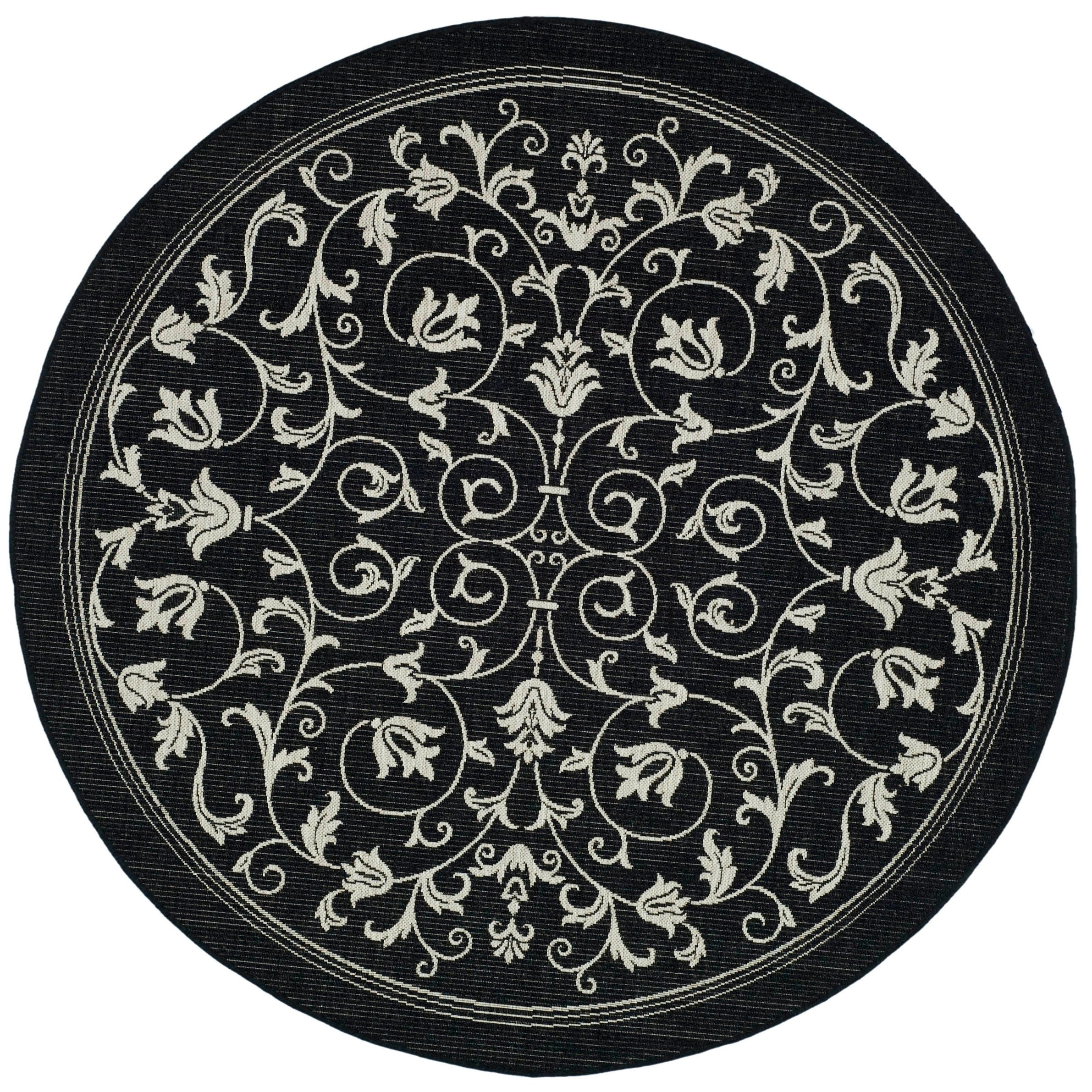 Tapis de jardin imperméable d'intérieur/extérieur SAFAVIEH Courtyard Miljeta