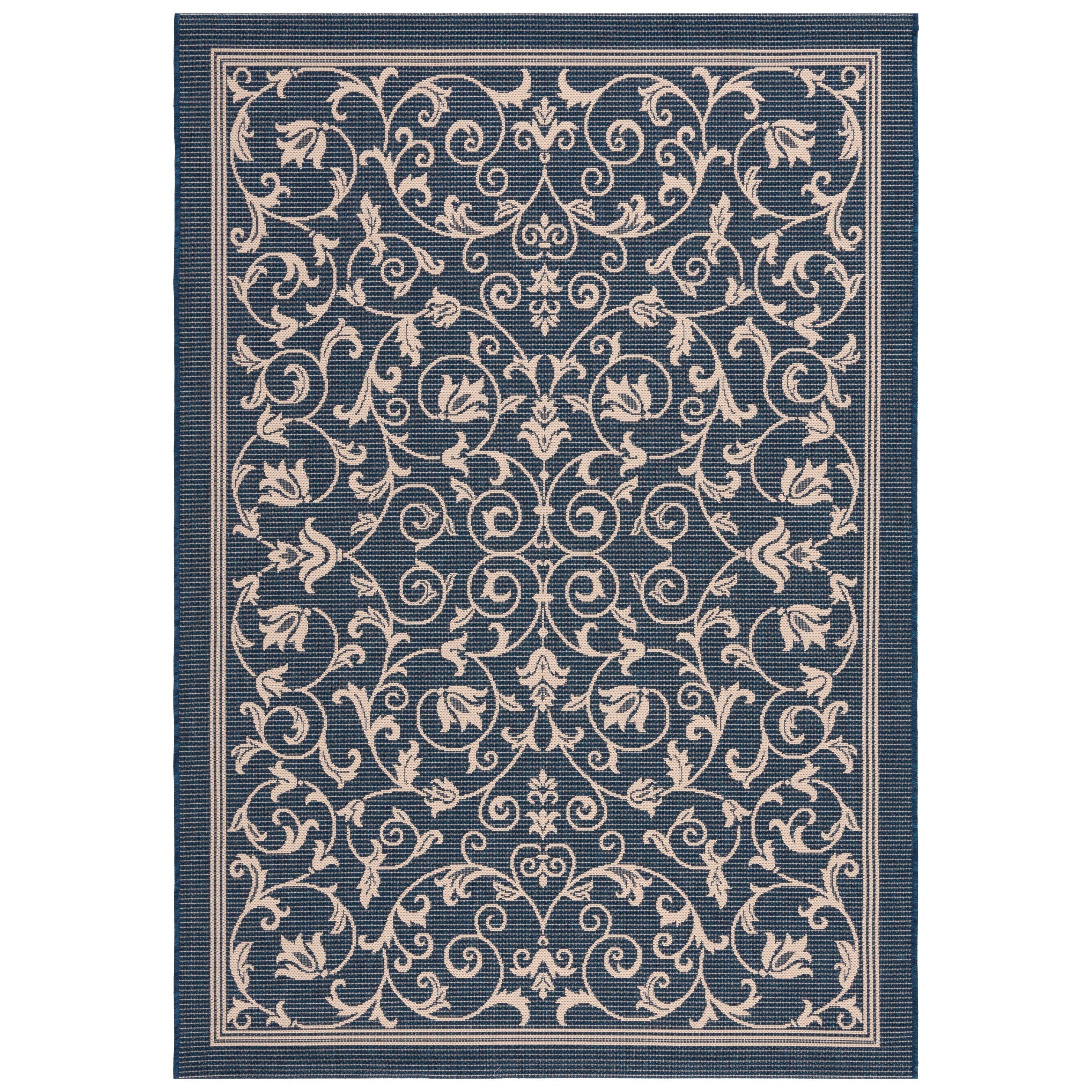Tapis de jardin imperméable d'intérieur/extérieur SAFAVIEH Courtyard Miljeta