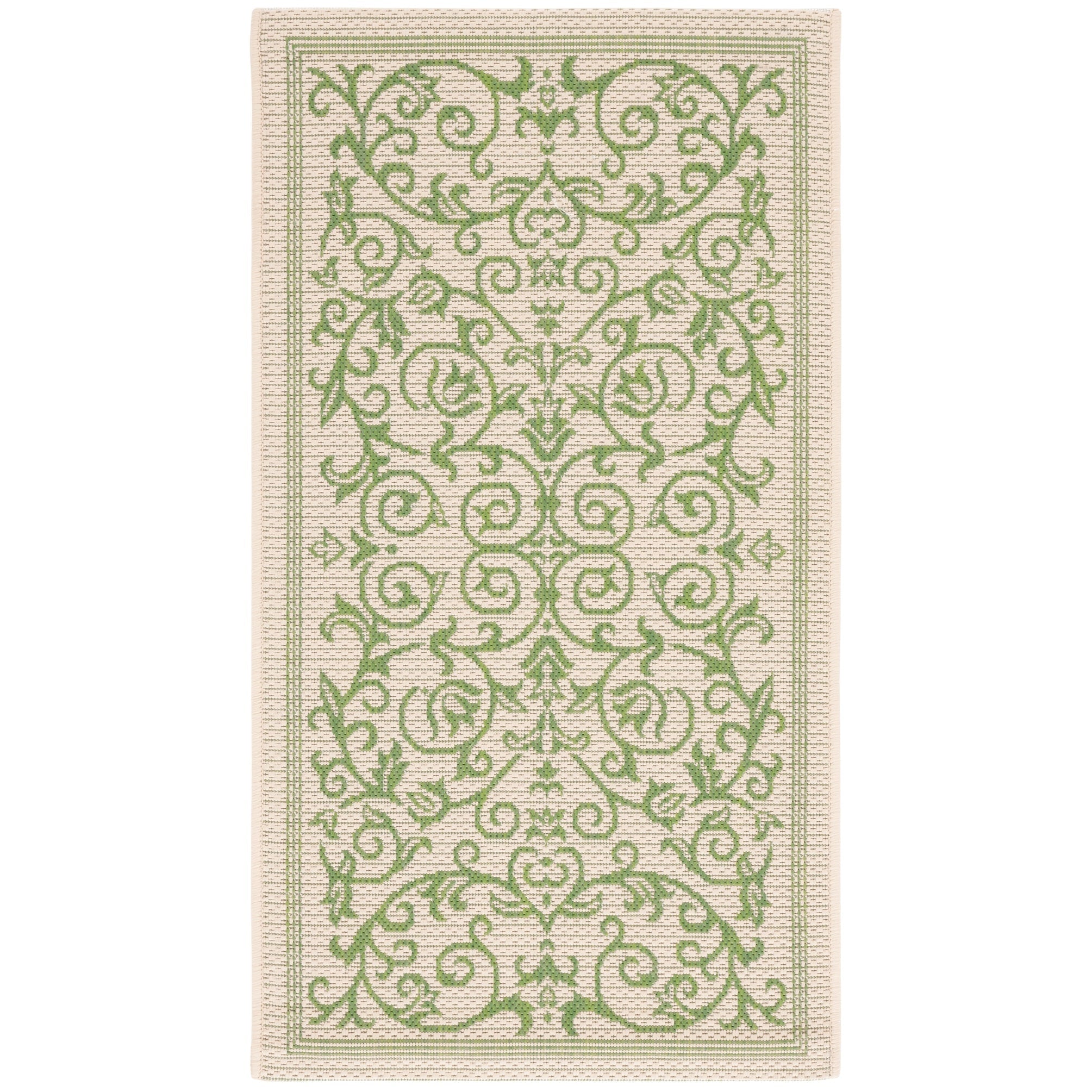 Tapis de jardin imperméable d'intérieur/extérieur SAFAVIEH Courtyard Miljeta