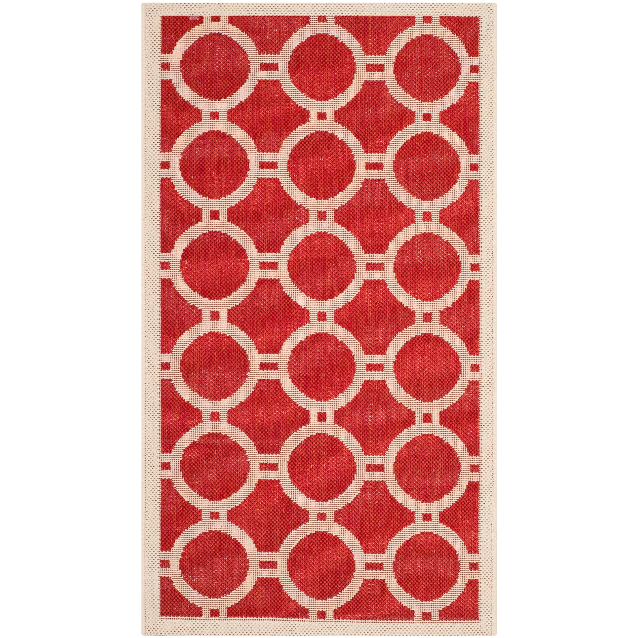 Tapis de jardin imperméable d'intérieur/extérieur SAFAVIEH Courtyard Nira