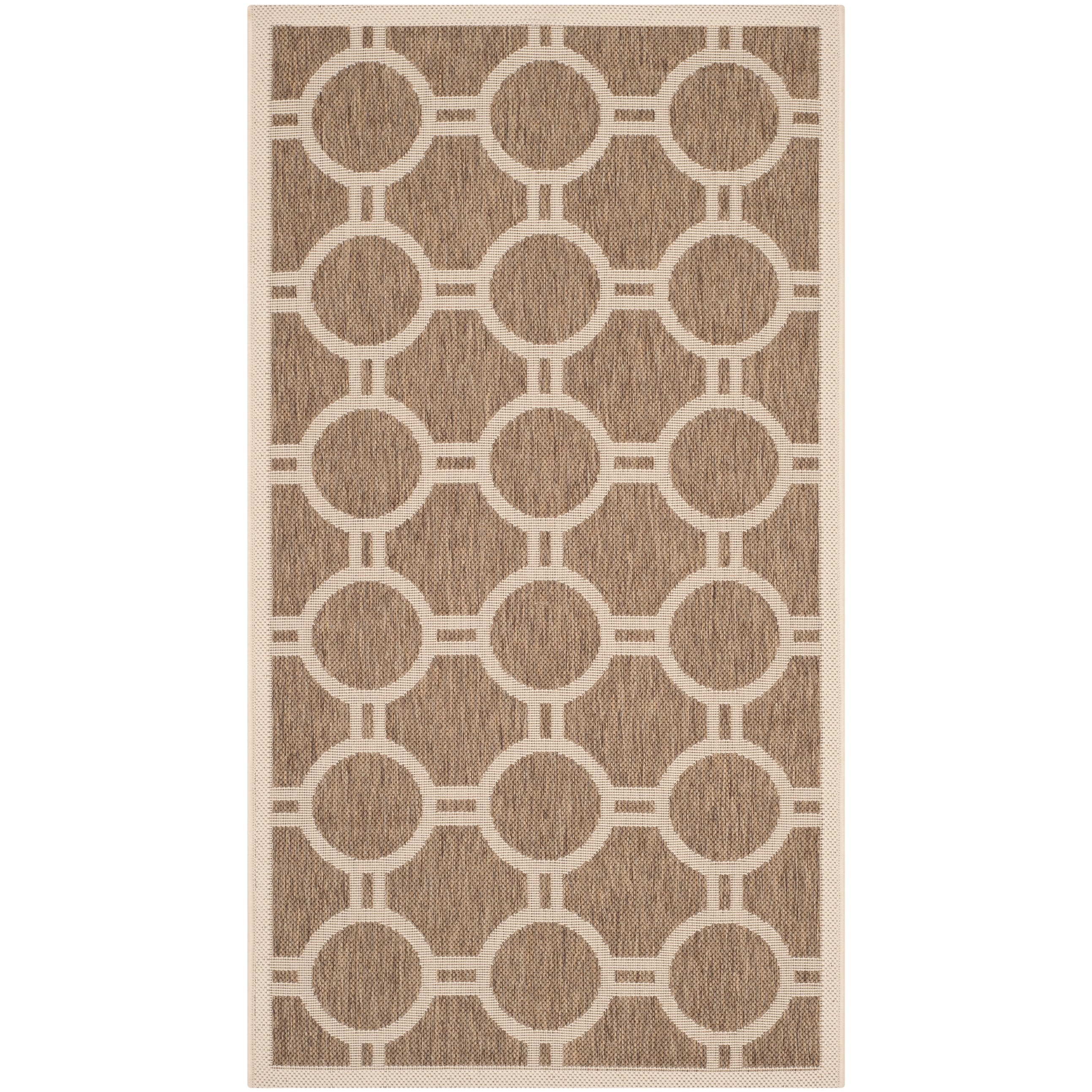 Tapis de jardin imperméable d'intérieur/extérieur SAFAVIEH Courtyard Nira