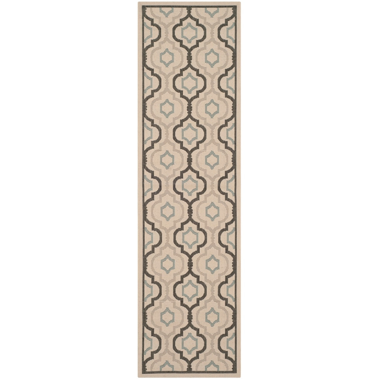 Tapis de jardin imperméable pour intérieur/extérieur SAFAVIEH Courtyard Oyvor