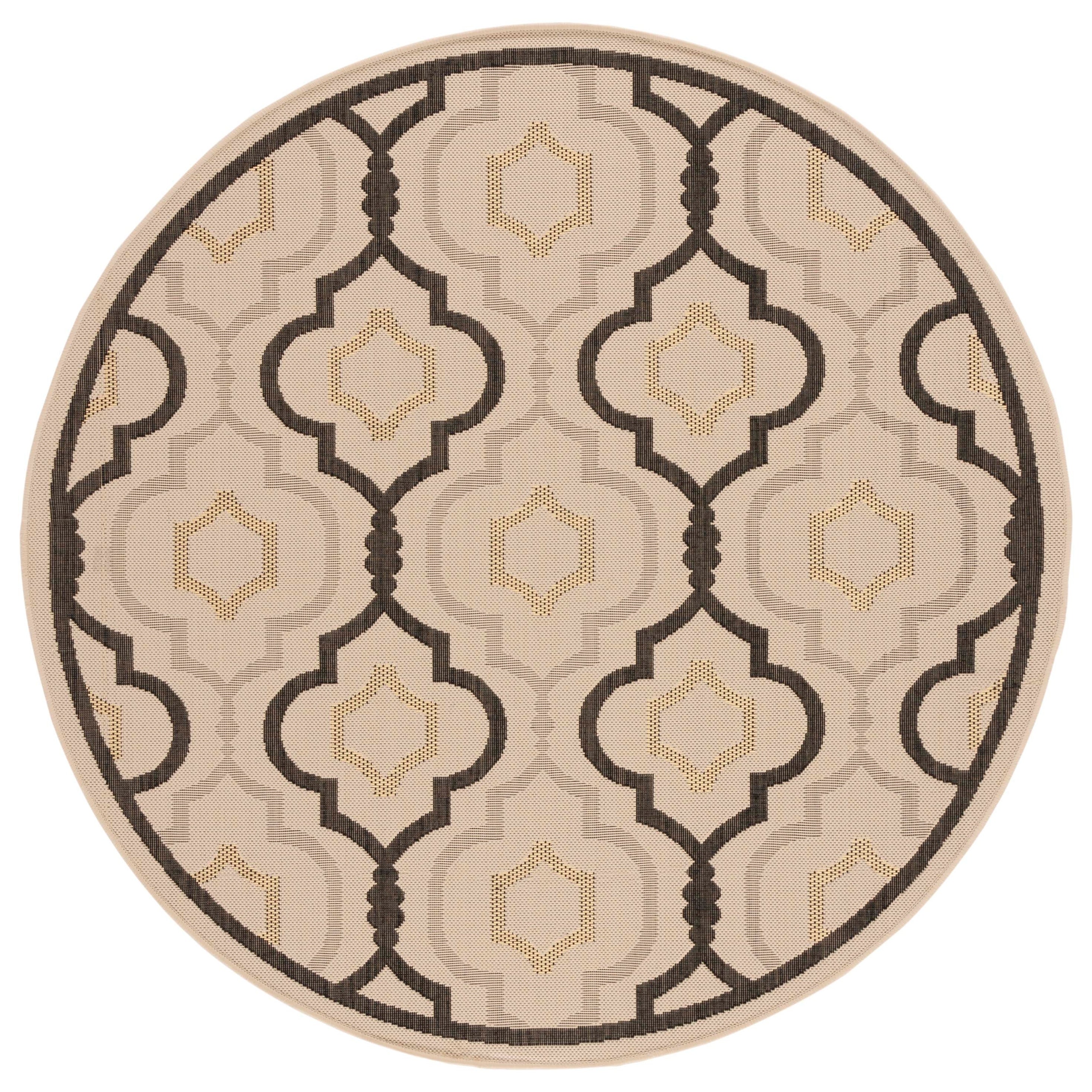 Tapis de jardin imperméable pour intérieur/extérieur SAFAVIEH Courtyard Oyvor