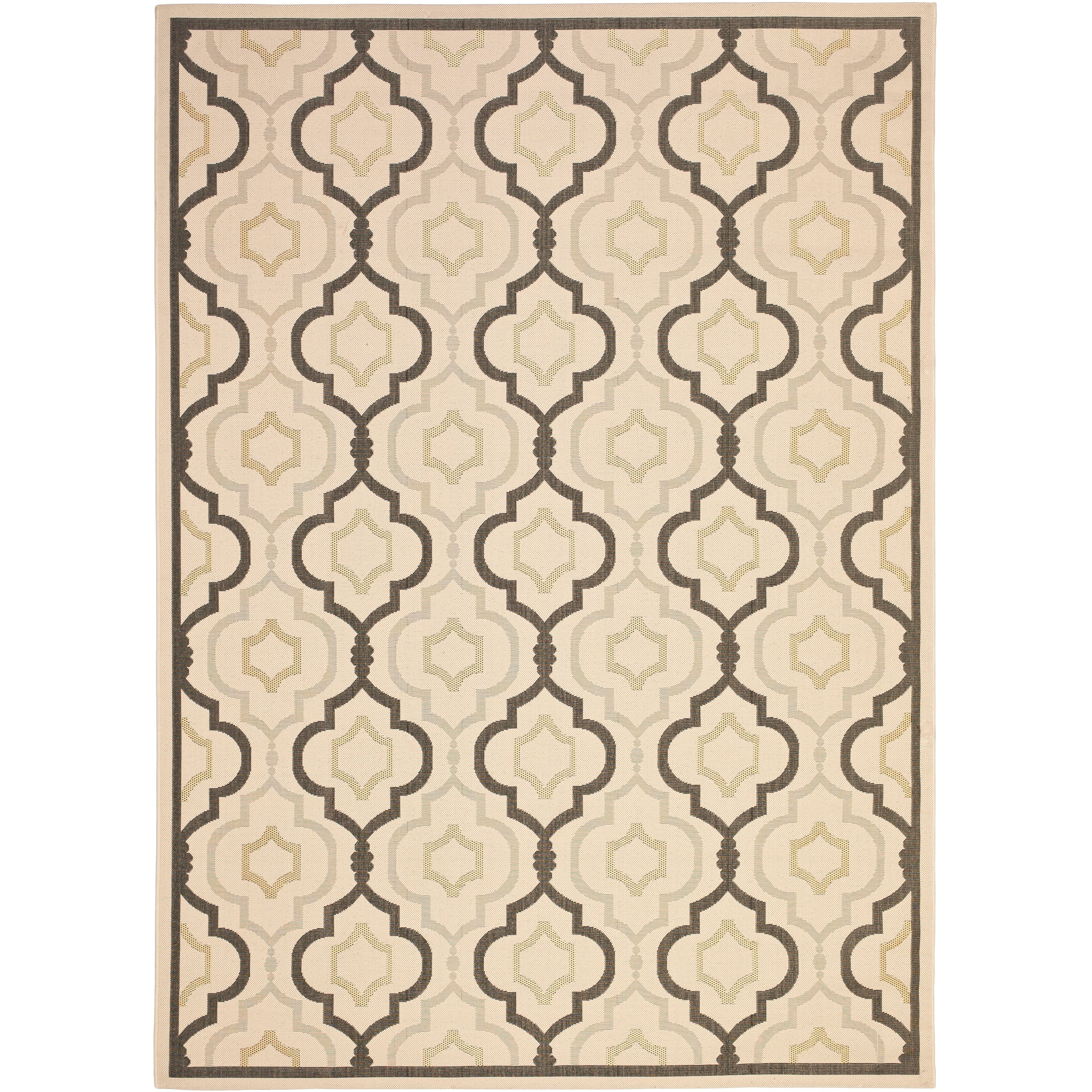 Tapis de jardin imperméable pour intérieur/extérieur SAFAVIEH Courtyard Oyvor